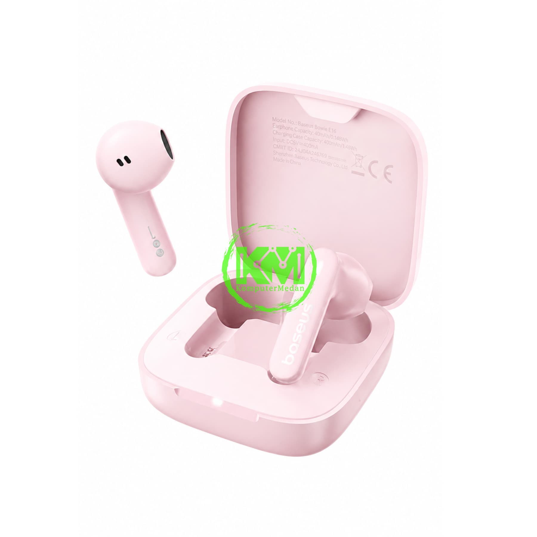 BASEUS BOWIE E16 TRUE WIRELESS EARPHONES BABY PINK