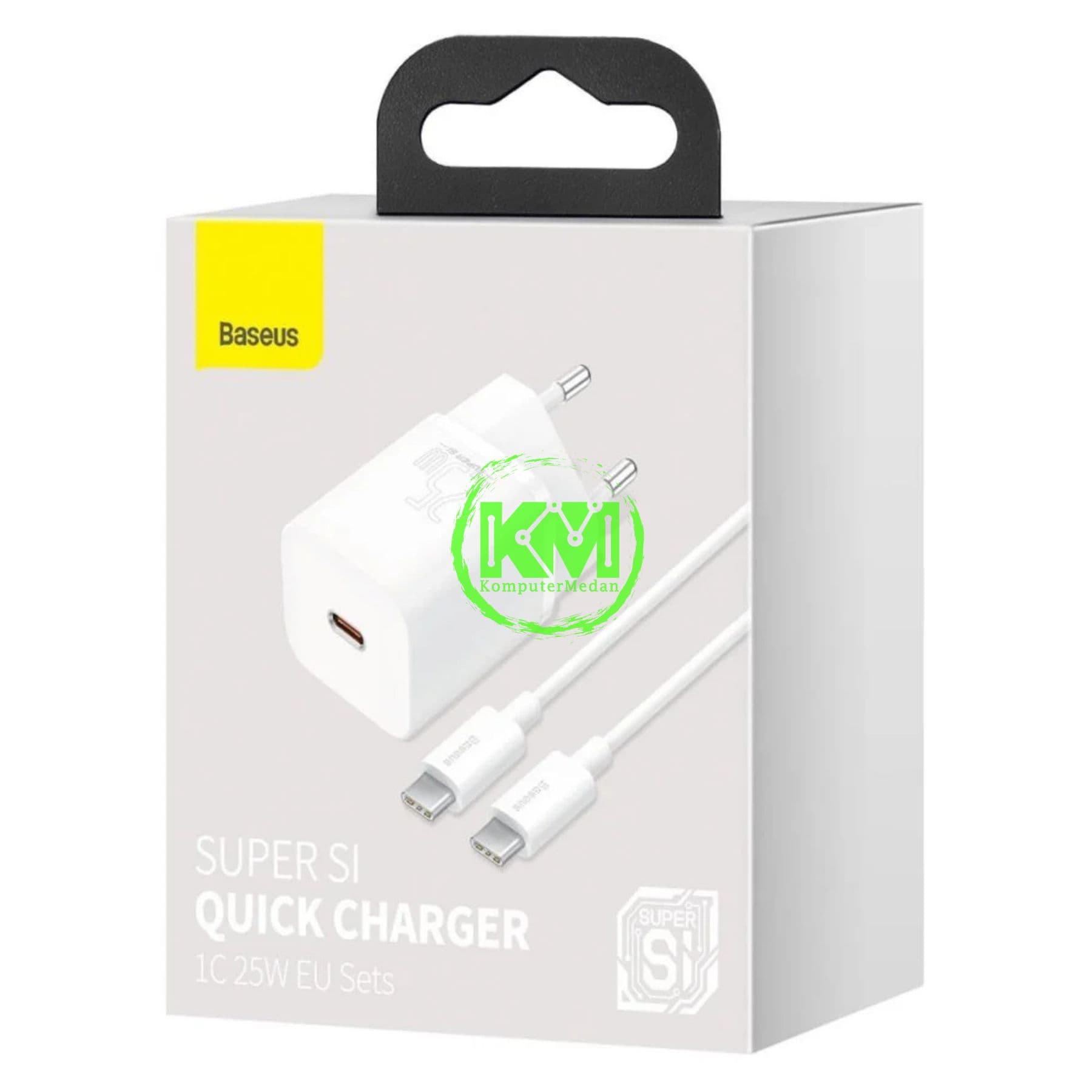 BASEUS SUPER SI QUICK CHARGER 1C 25W EU SETS WHITE