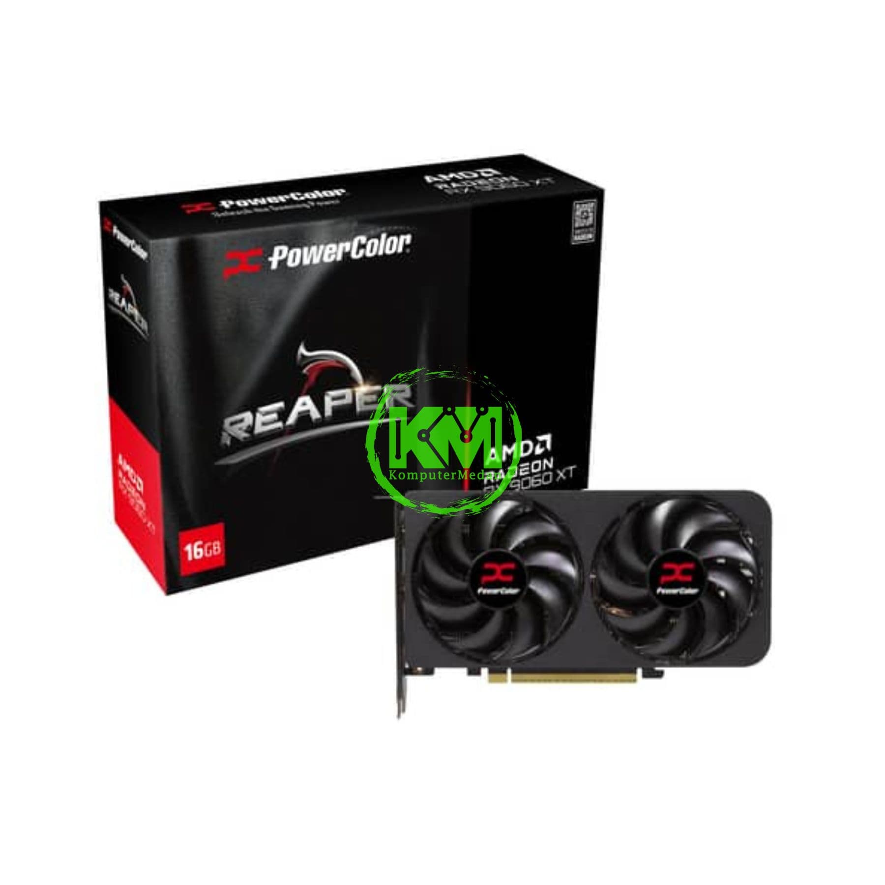POWERCOLOR RADEON RX 9060XT REAPER 16GB GDDR6 - Image 1