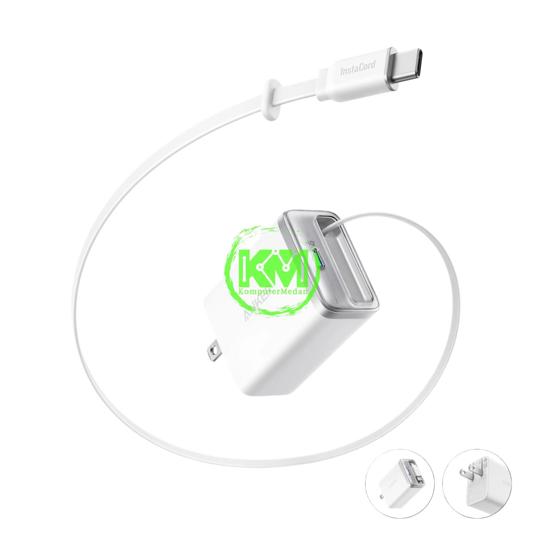 ANKER NANO CHARGER (35W, BUILT-IN RETRACTABLE USB-C CABLE) - A2658 - Image 3