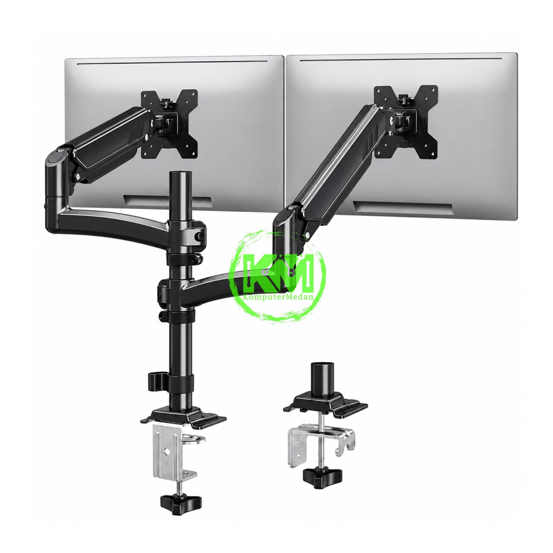 OXIMUS P200E DESK BRACKET BLACK - Image 2