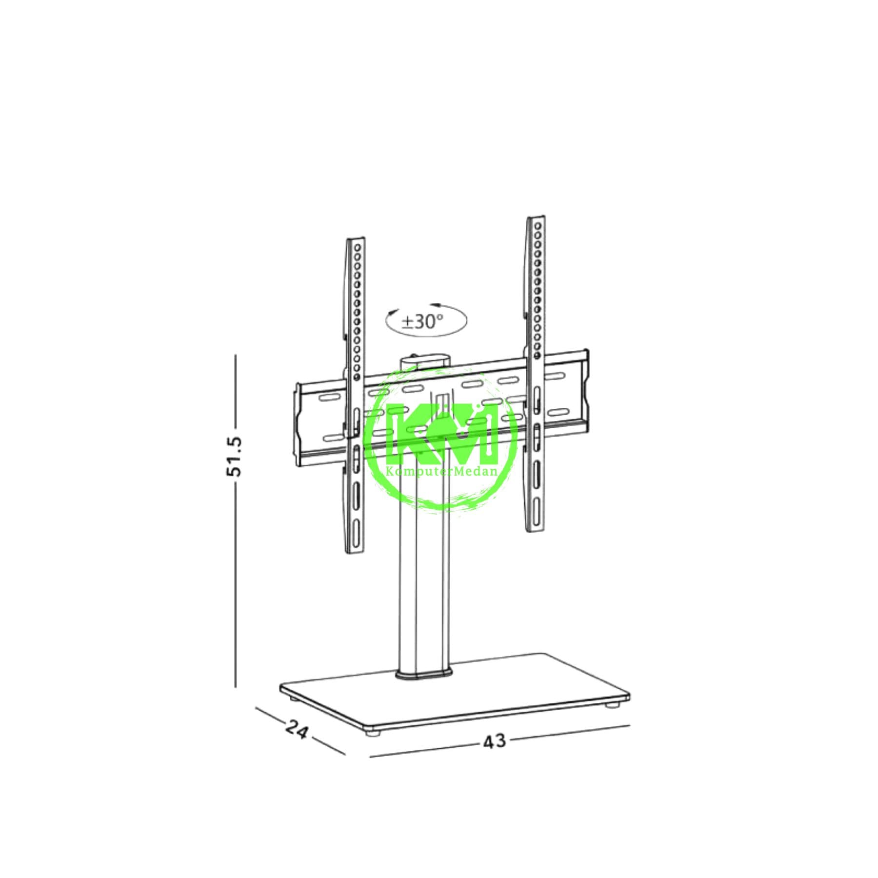 OXIMUS EV66 DESK BRACKET - Image 3