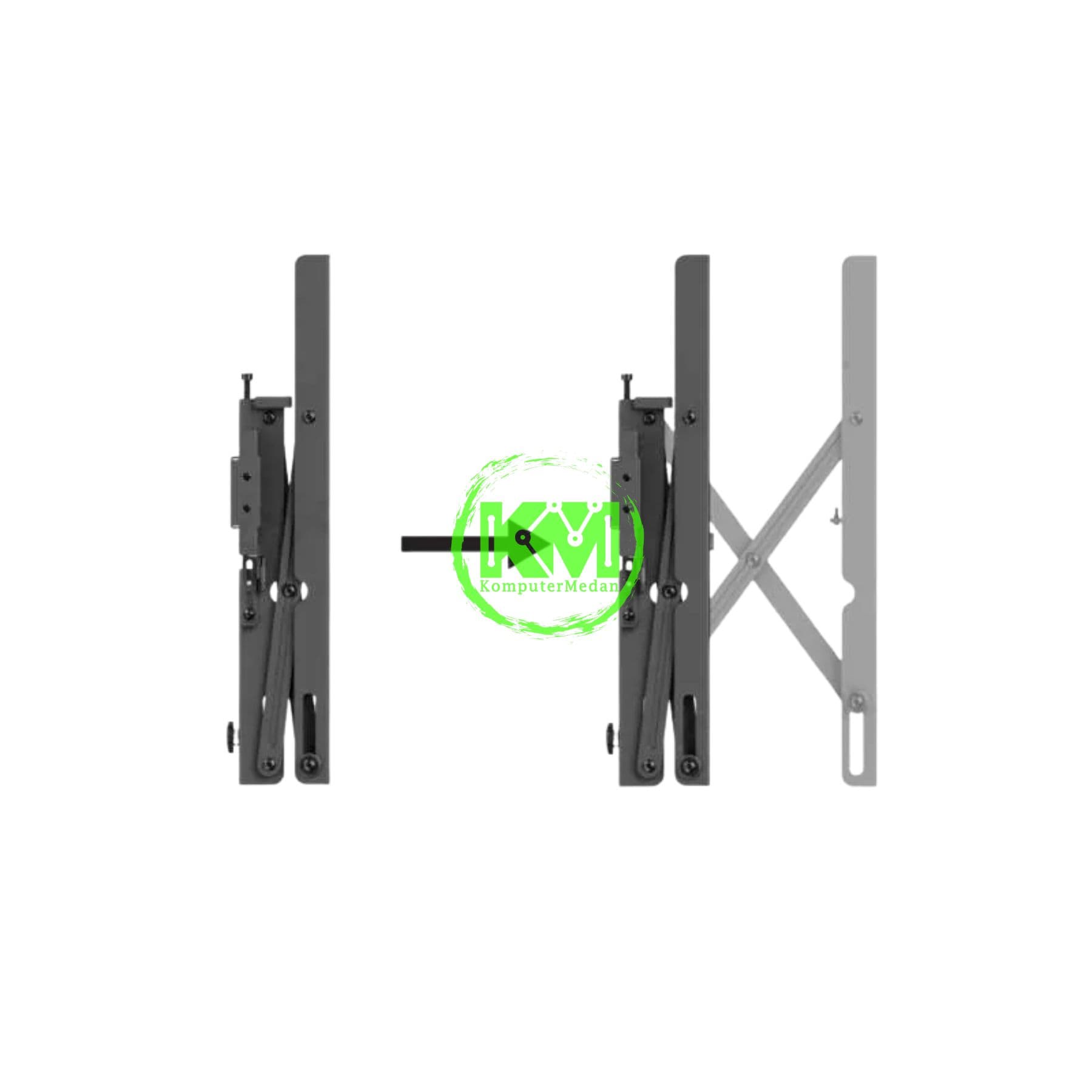 OXIMUS TW80 WALL BRACKET BLACK - Image 2
