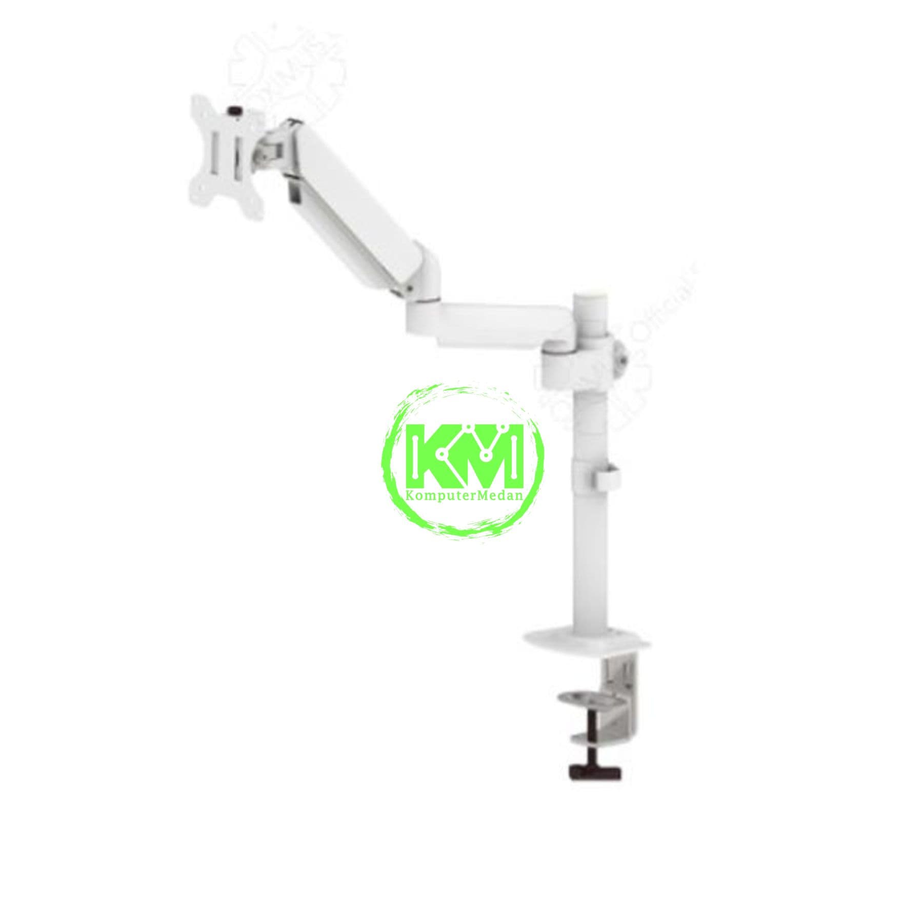 OXIMUS P100E DESK BRACKET WHITE - Image 2