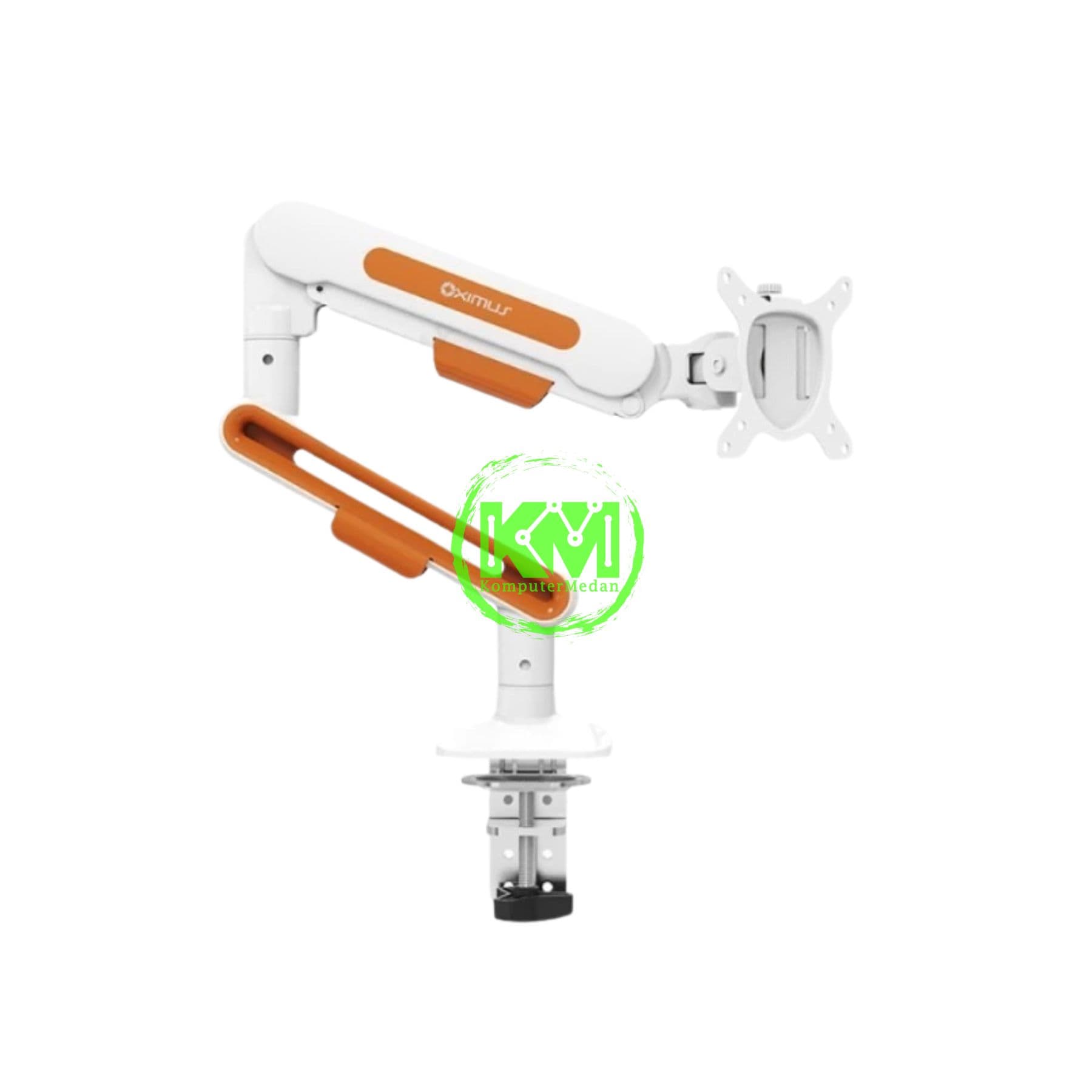 OXIMUS P108 DESK BRACKET WHITE ORANGE