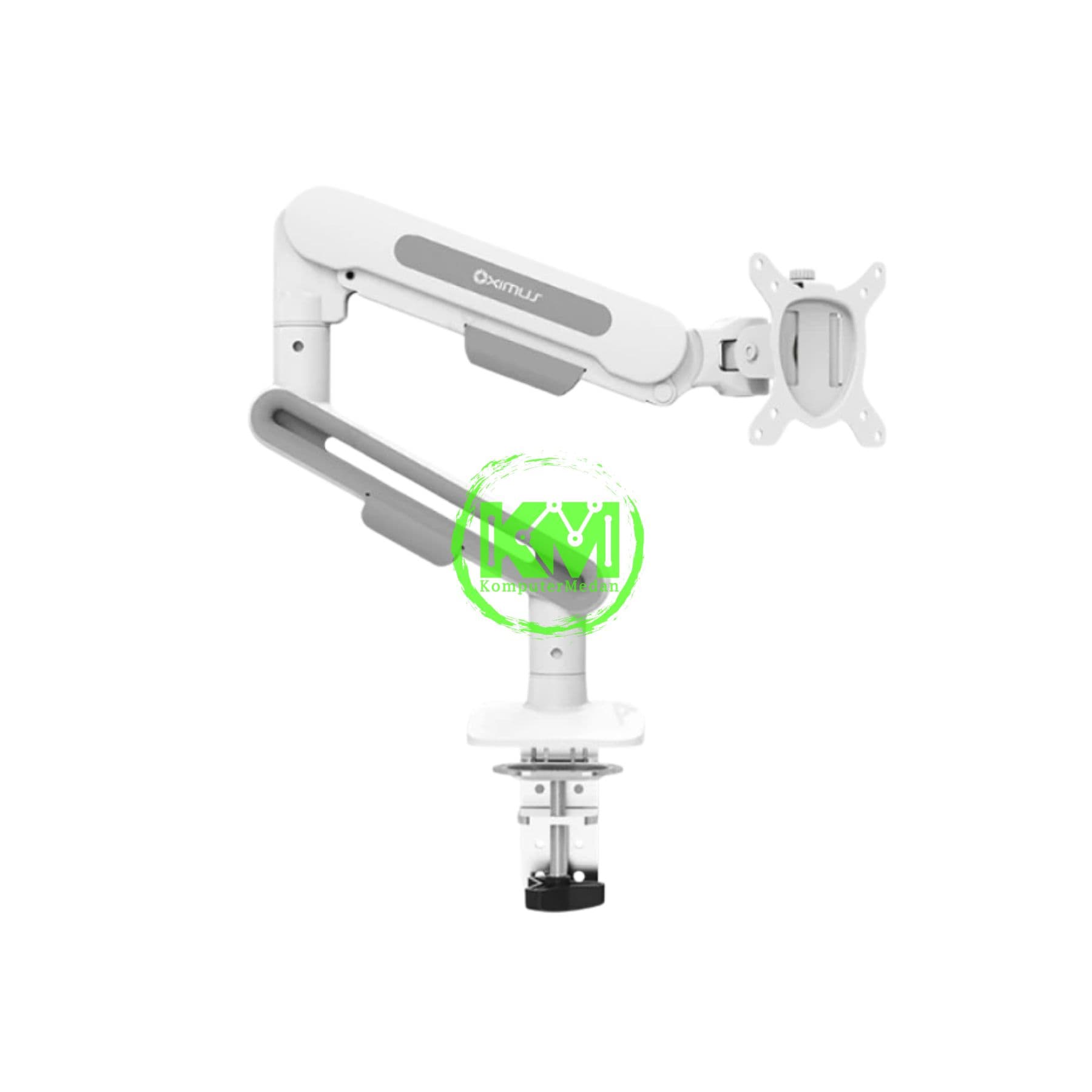 OXIMUS P108 DESK BRACKET WHITE GREY