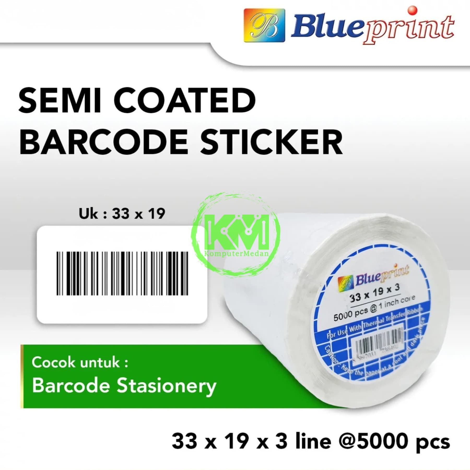 BLUEPRINT SEMI COATED 33x19x3 LINE @5000pcs - Image 1