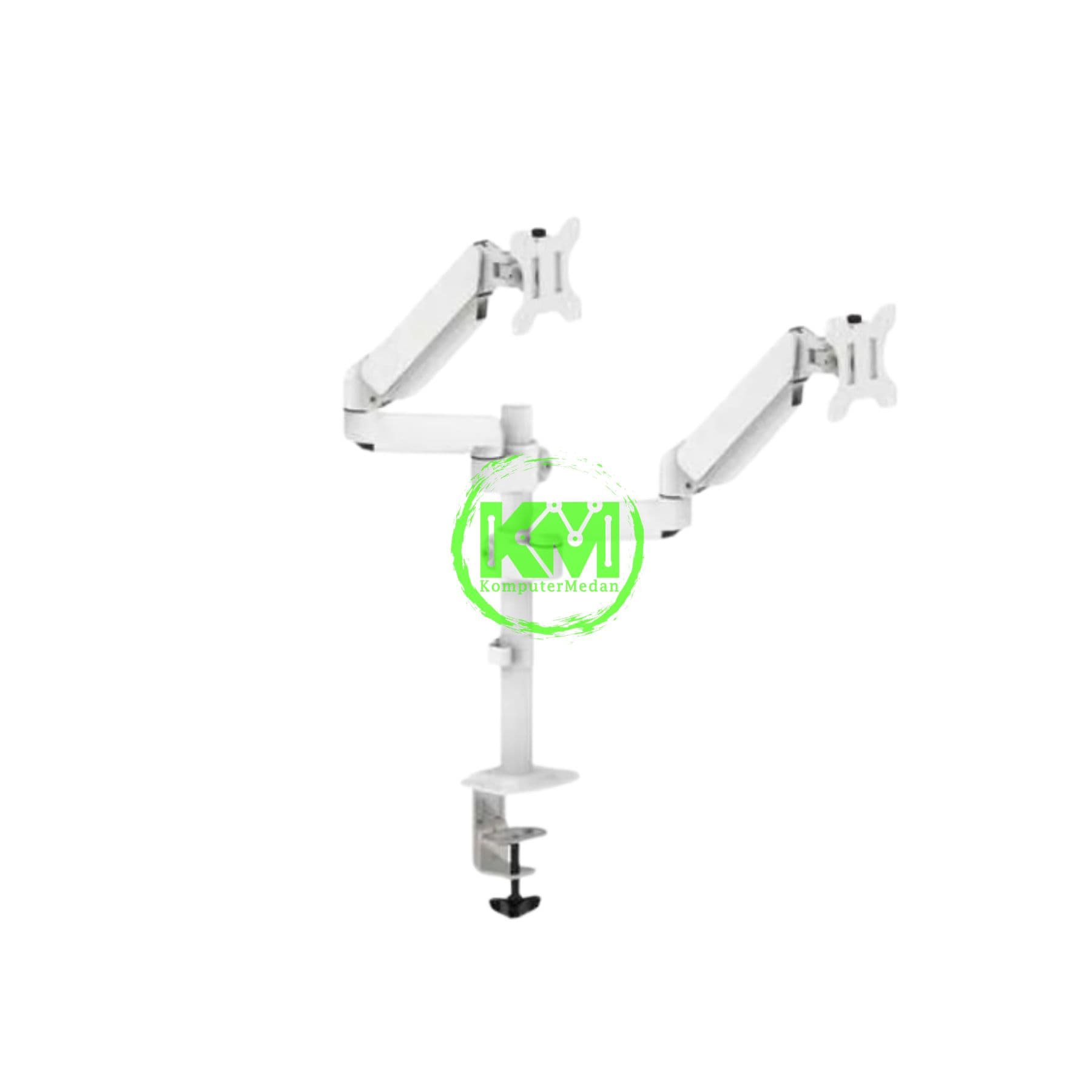 OXIMUS P200E DESK BRACKET WHITE - Image 1