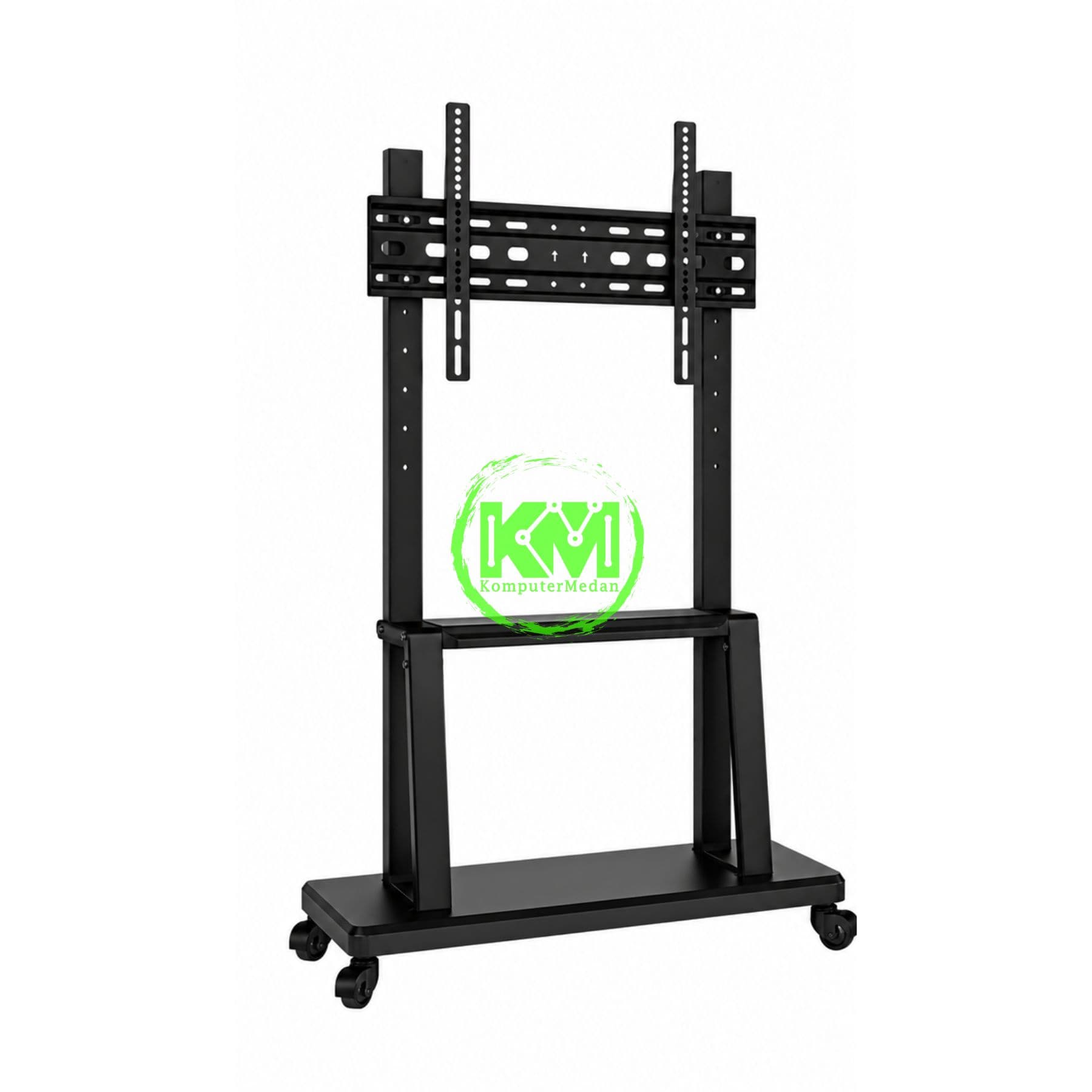OXIMUS TC1600 STANDING TV CART BLACK - Image 3