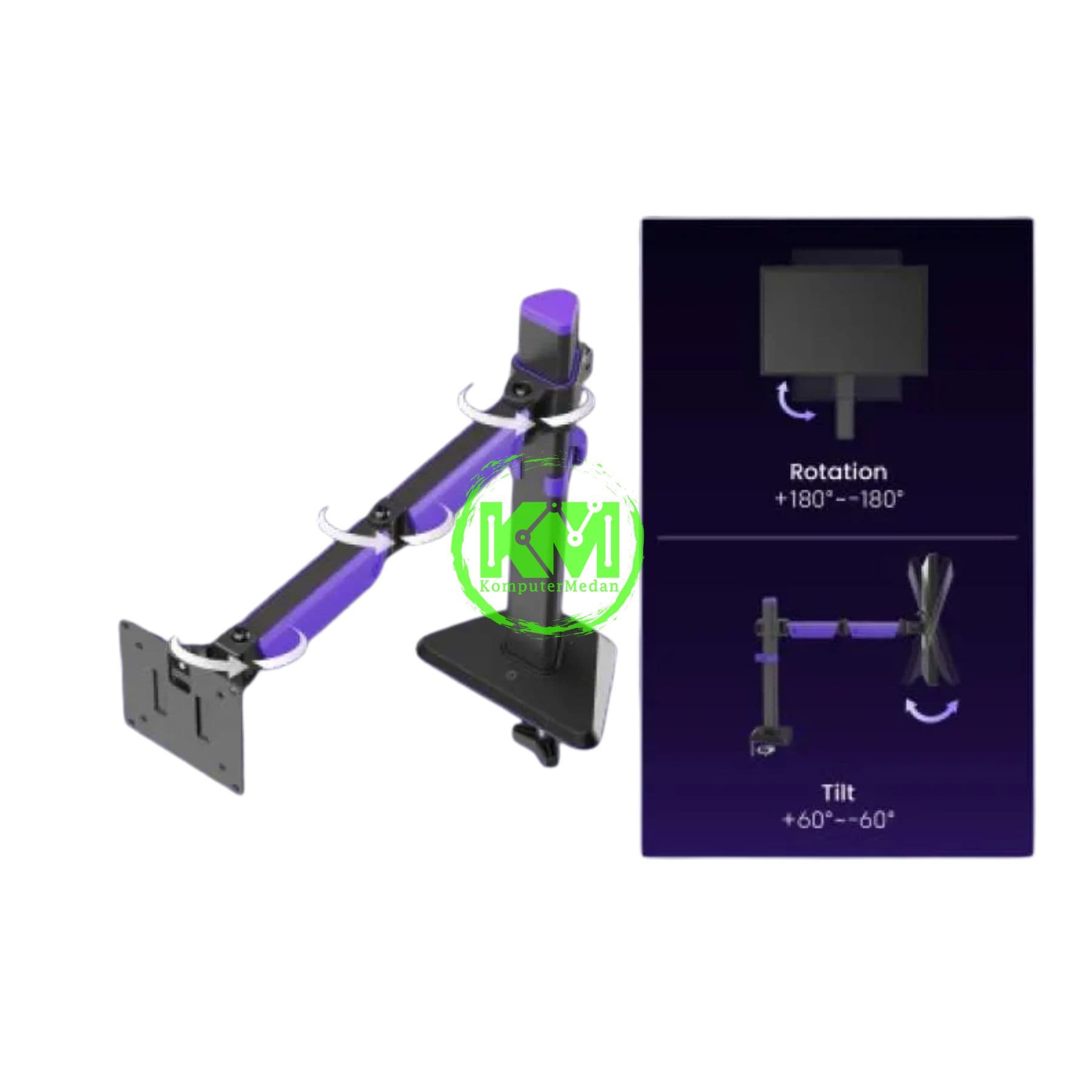 OXIMUS ZD304L DESK BRACKET - Image 2