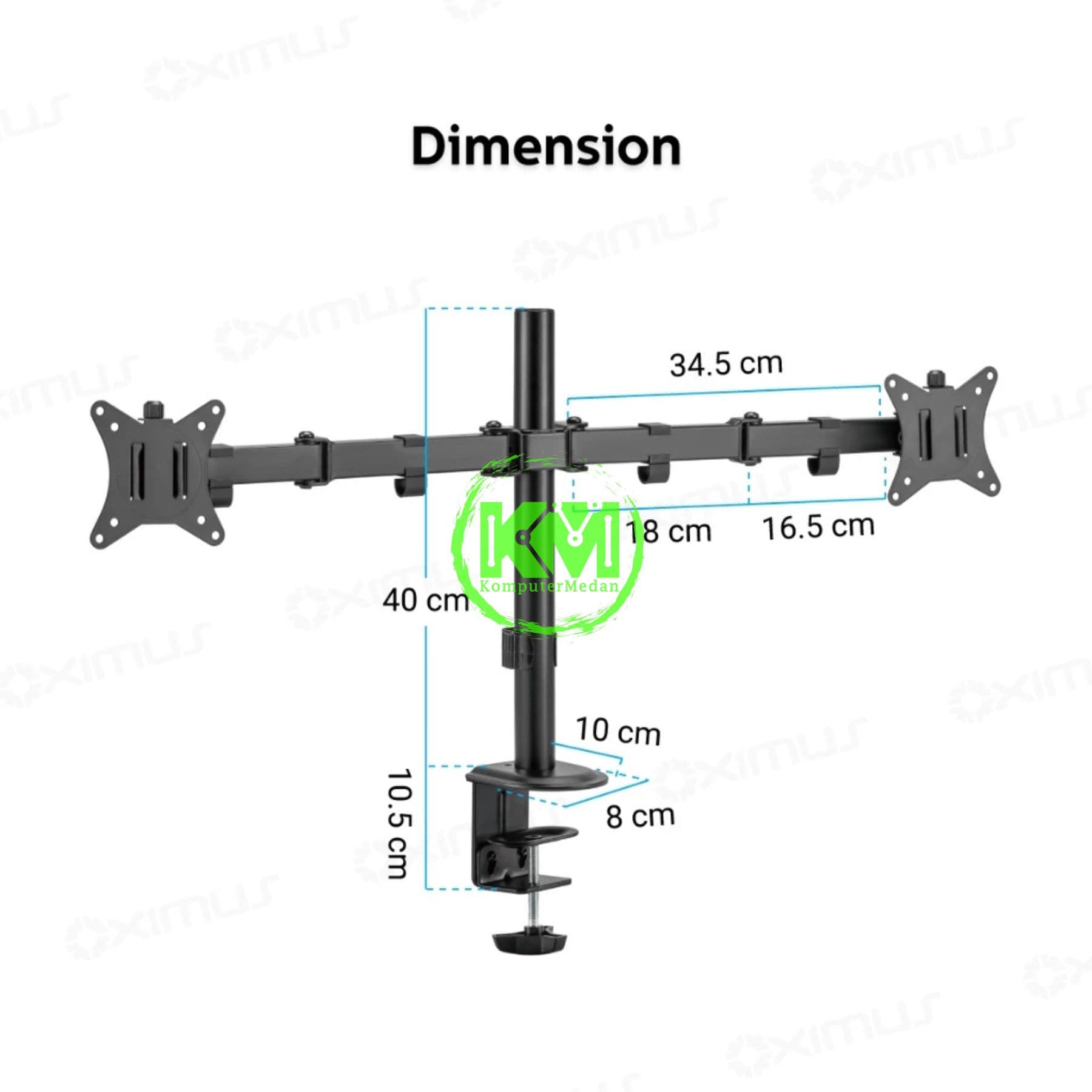 OXIMUS ZD1124 DESK BRACKET - Image 4