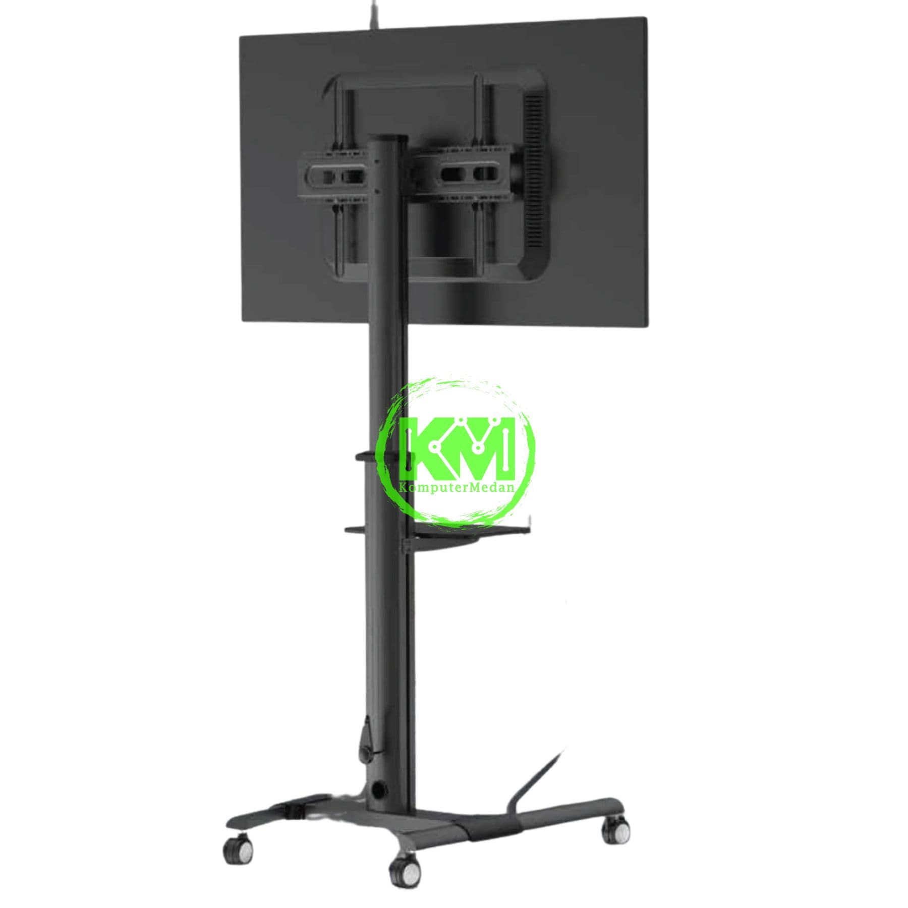 OXIMUS TC3000CR STANDING TV CART BLACK - Image 4