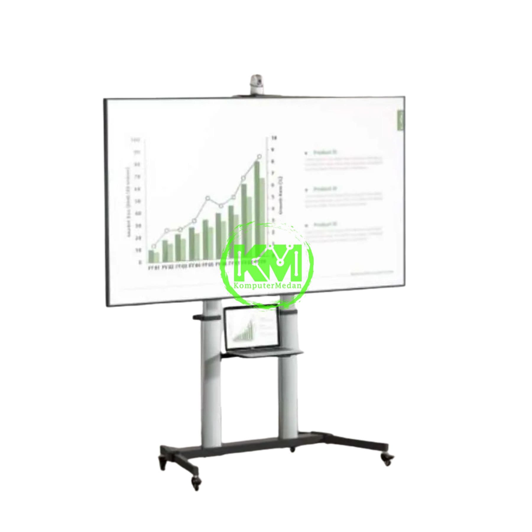 OXIMUS TC6620 STANDING TV CART - Image 5