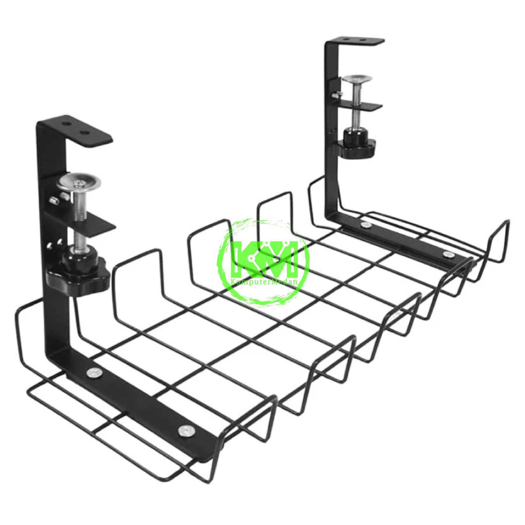 OXIMUS C80 CABLE MANAGEMENT TRAY - BLACK - Image 1
