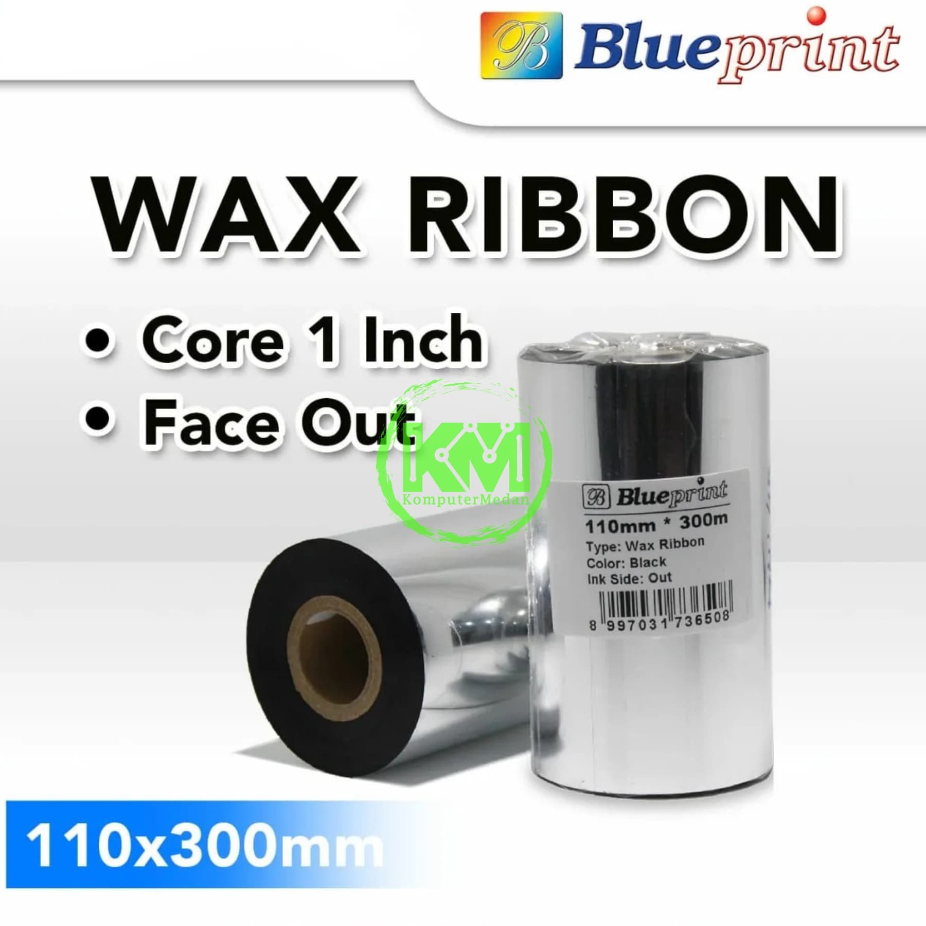 BLUEPRINT THERMAL TRANSFER RIBBON 110x300m