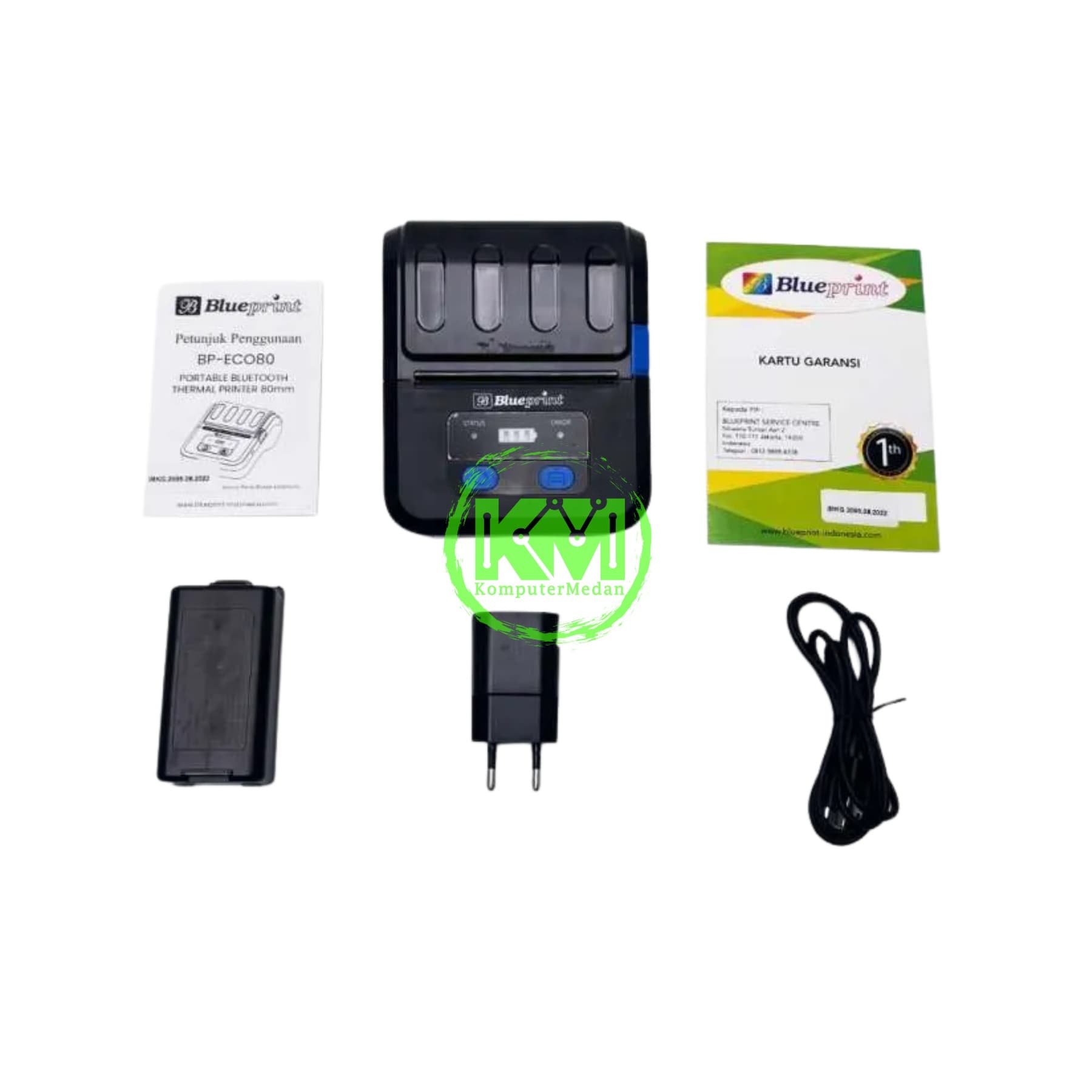 BLUEPRINT PORTABLE THERMAL PRINTER ECO80 (USB + BLUETOOTH) - Image 6