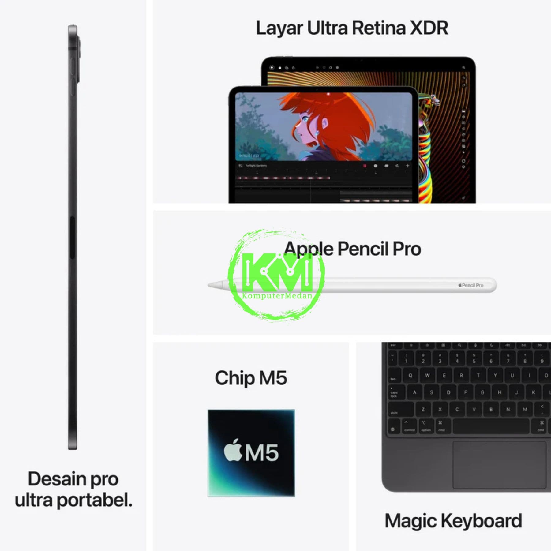 APPLE IPAD PRO 11 6TH GEN NANO CELL 2TB M5 - Image 5