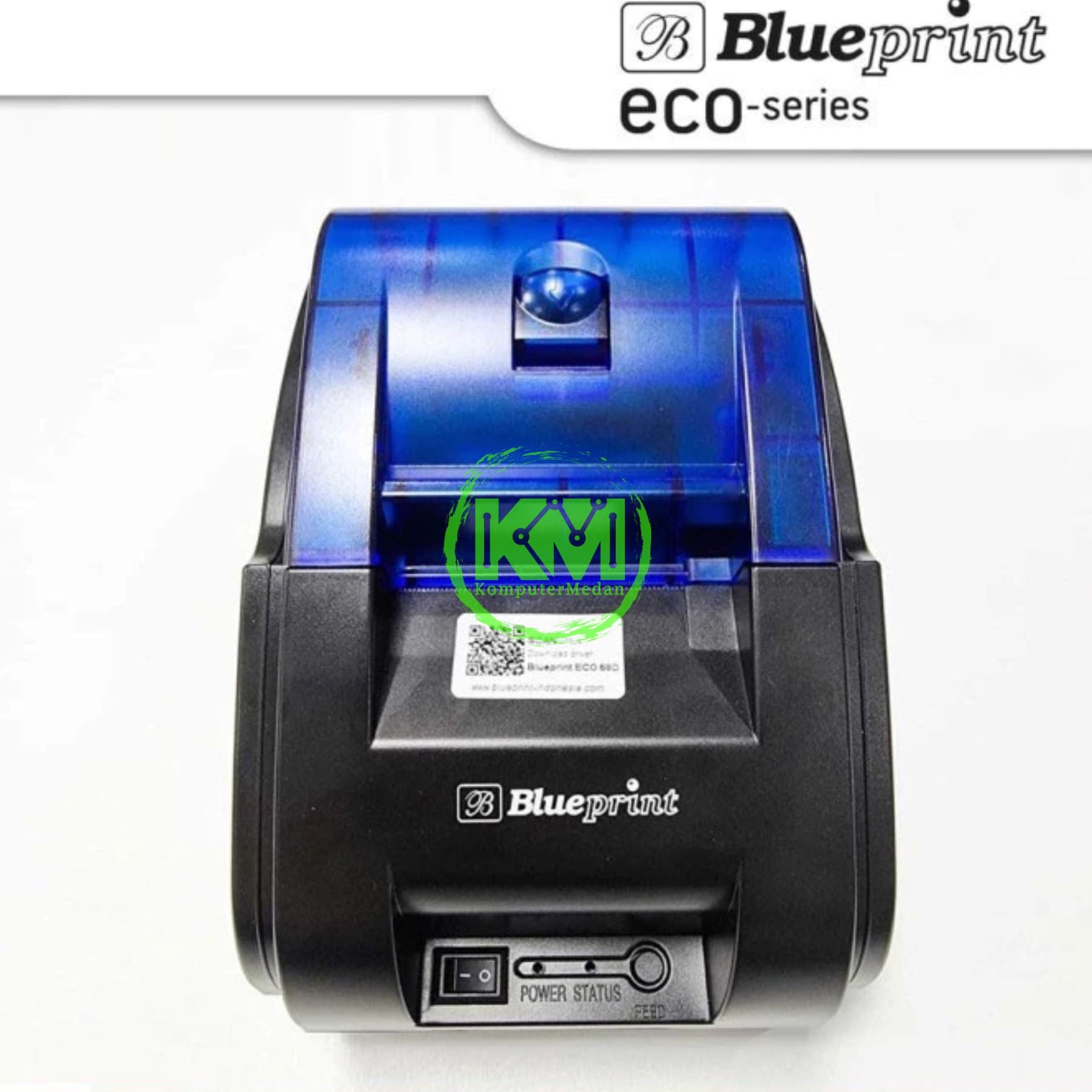 BLUEPRINT LITE PORTABLE THERMAL RECEIPT PRINTER BP-ECO58D BLUETOOTH (LISTRIK) - Image 2