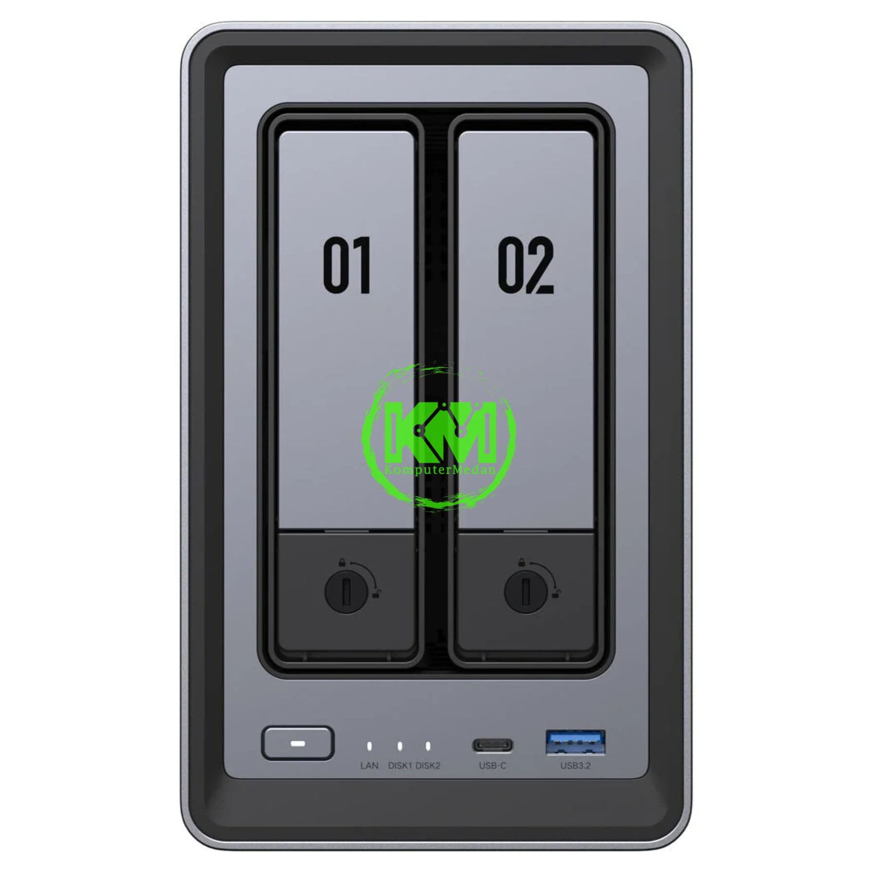 UGREEN NASYNC 2-BAY DXP2800 / 25369 - Image 3