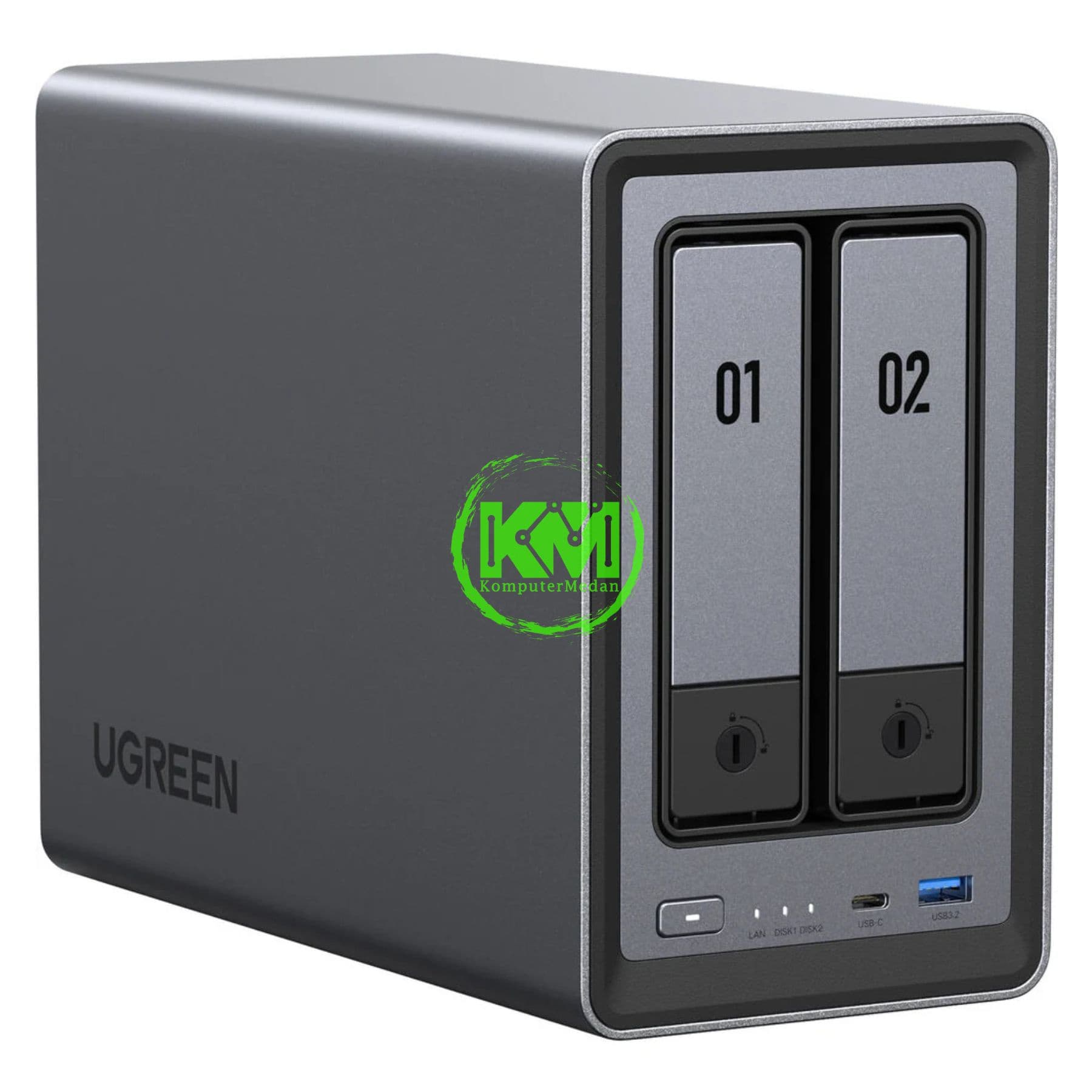 UGREEN NASYNC 2-BAY DXP2800 / 25369 - Image 2