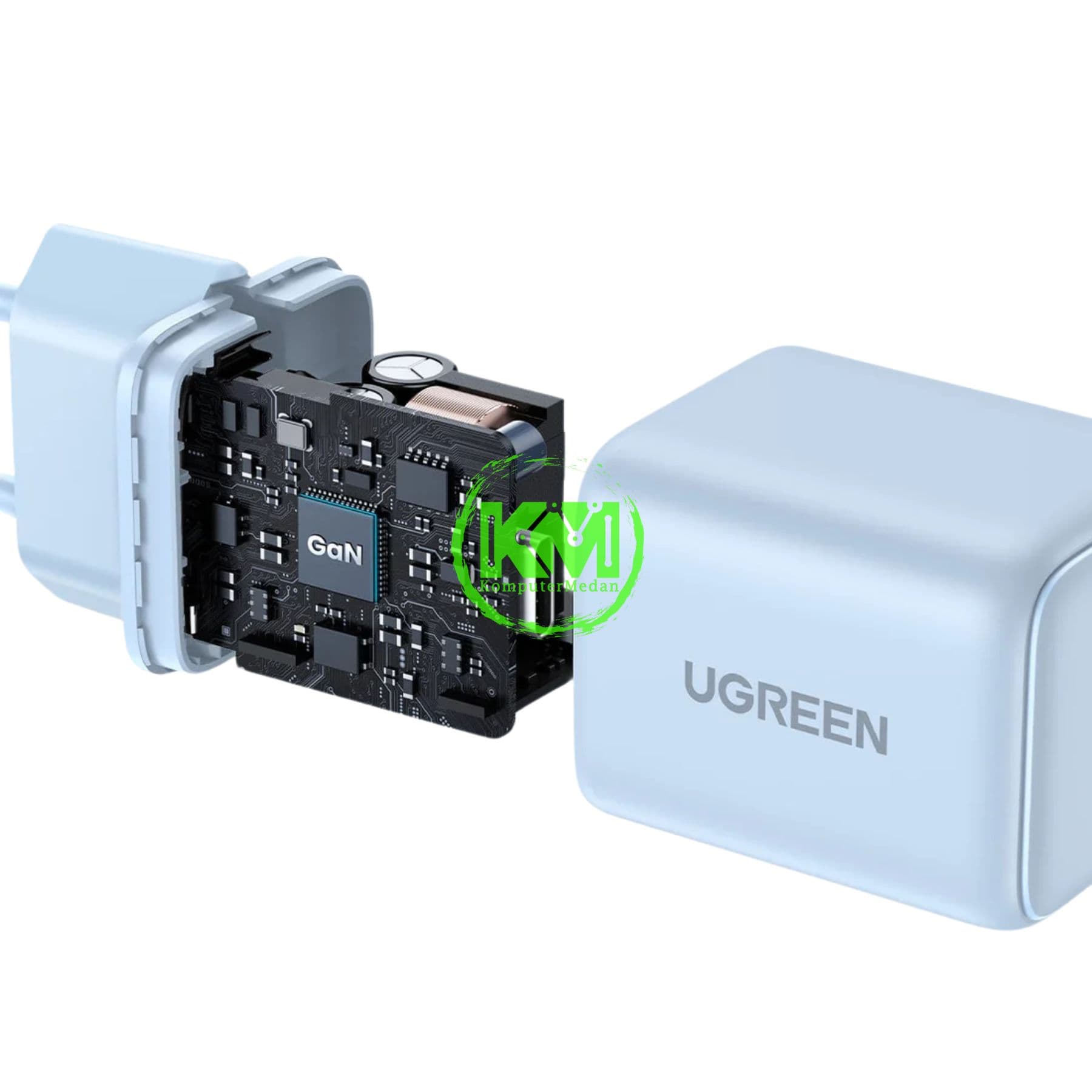 UGREEN N SERIES GAN 30W CHARGER SET BLUE / 85056 - Image 4