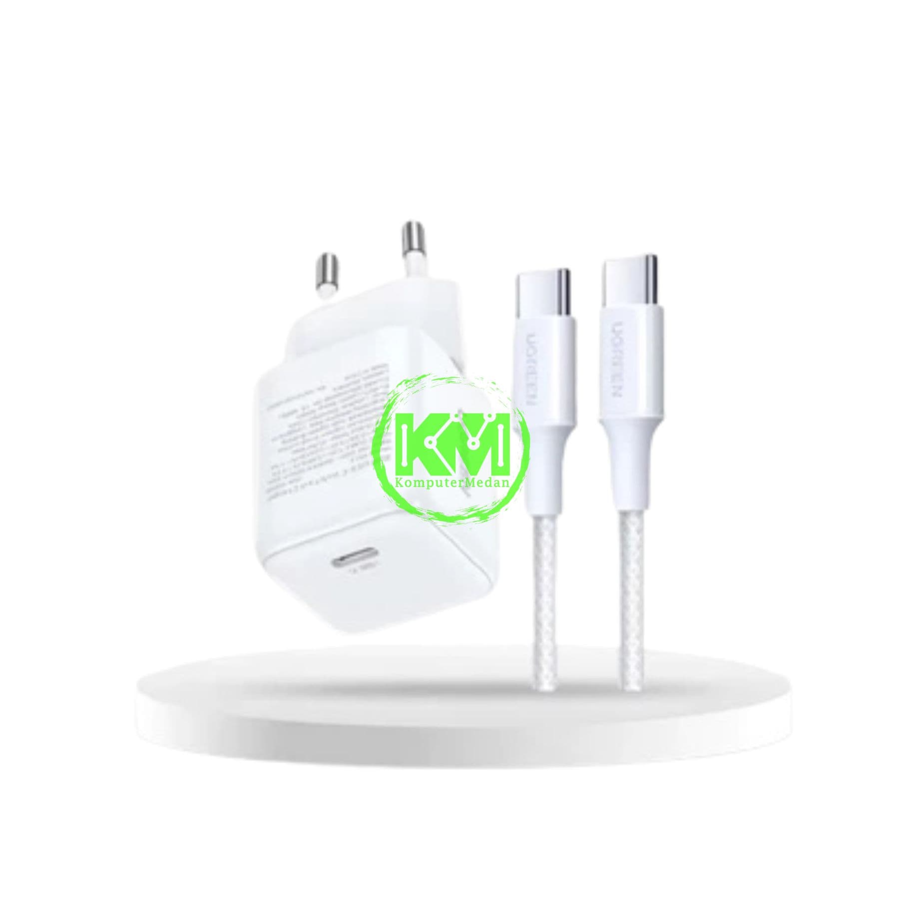UGREEN N SERIES GAN 30W CHARGER SET WHITE / 65013 - Image 2