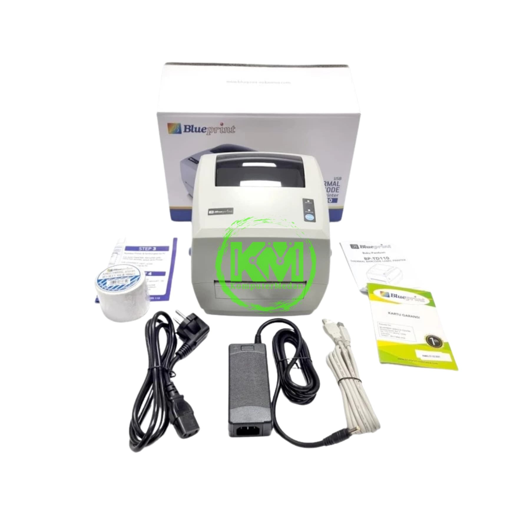 BLUEPRINT DIRECT THERMAL BARCODE LABEL PRINTER TD110BT (USB + BLUETOOTH) - Image 4