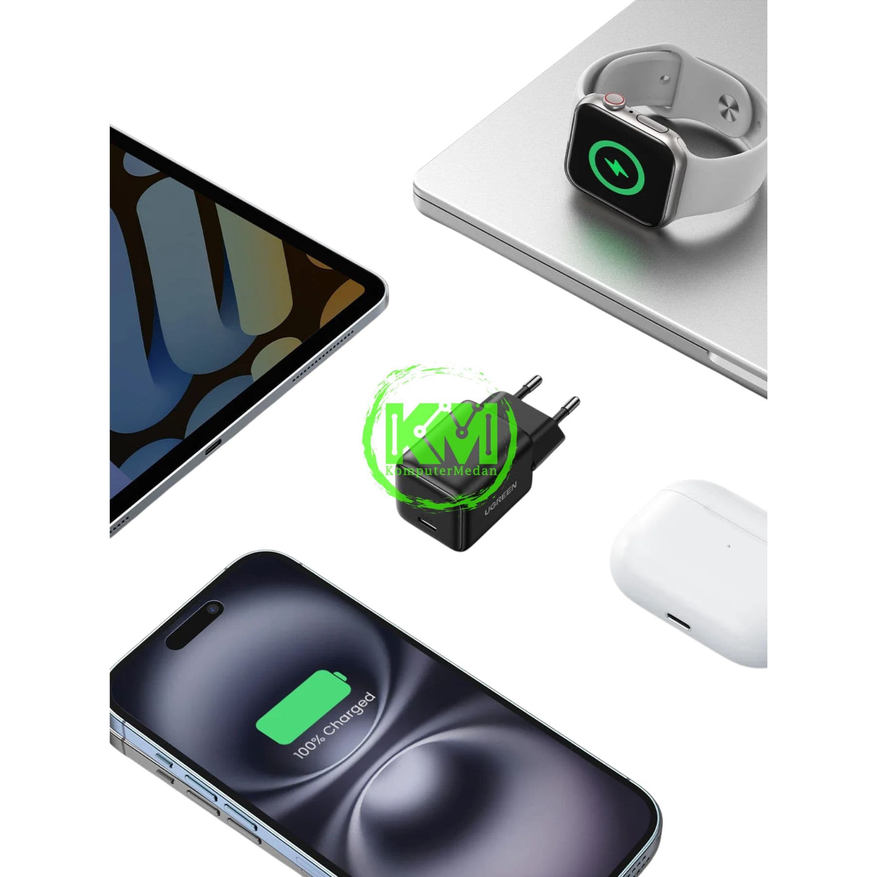 UGREEN N SERIES GAN 20W BLACK / 55553 - Image 4