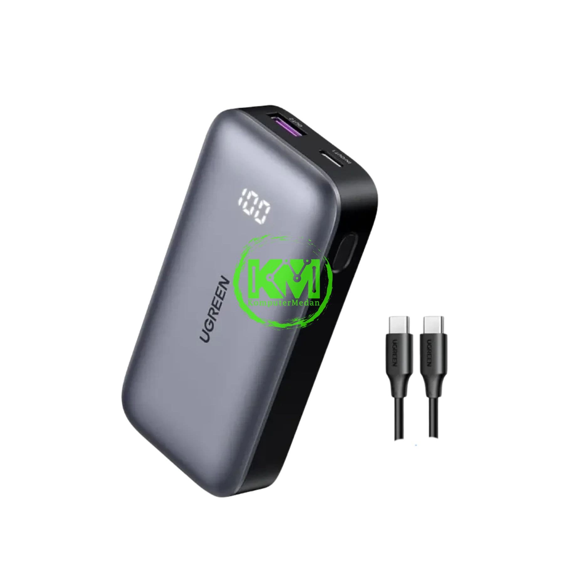 UGREEN POWERBANK 30W 10000MAH GRAY / 25185