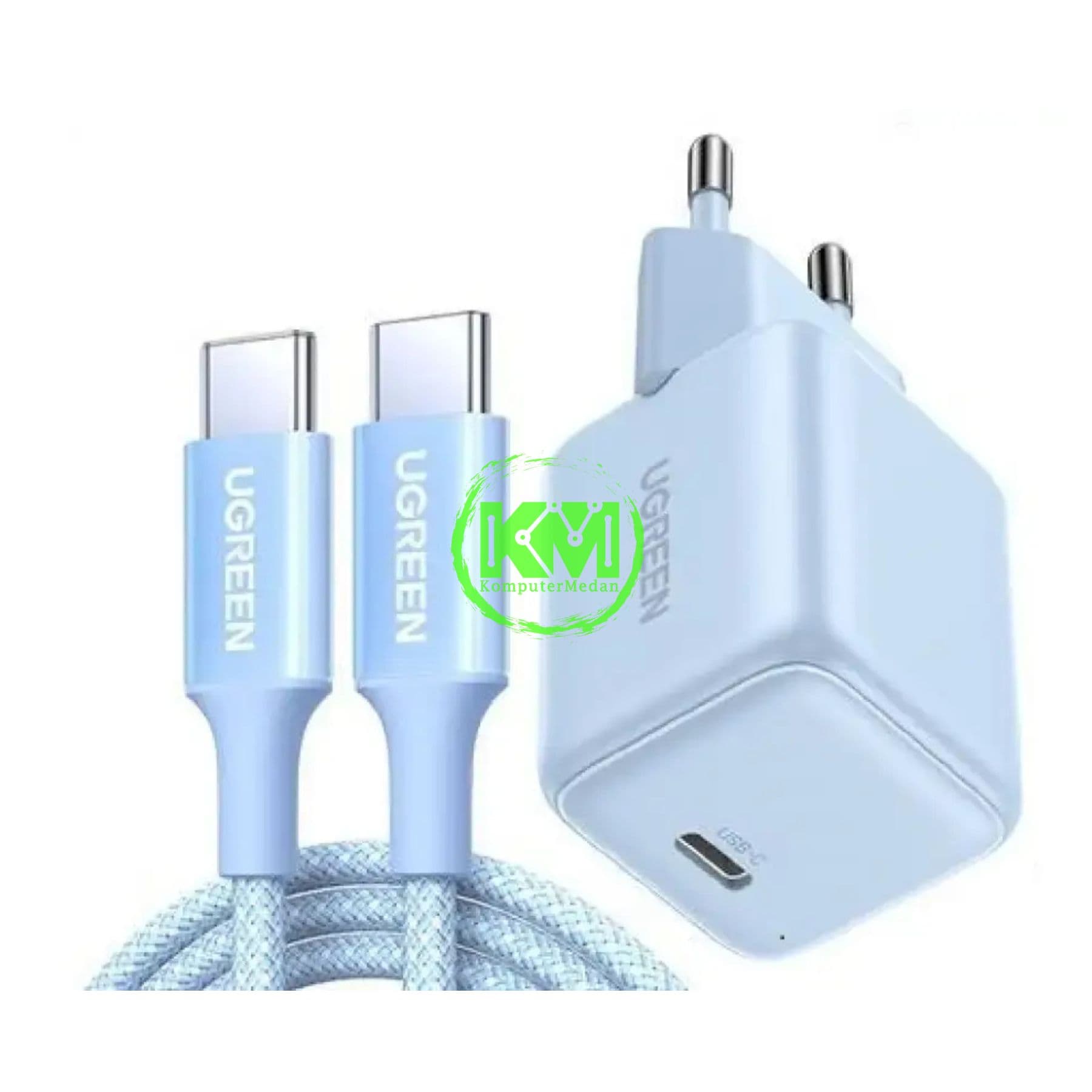 UGREEN N SERIES GAN 30W CHARGER SET BLUE / 85056 - Image 2