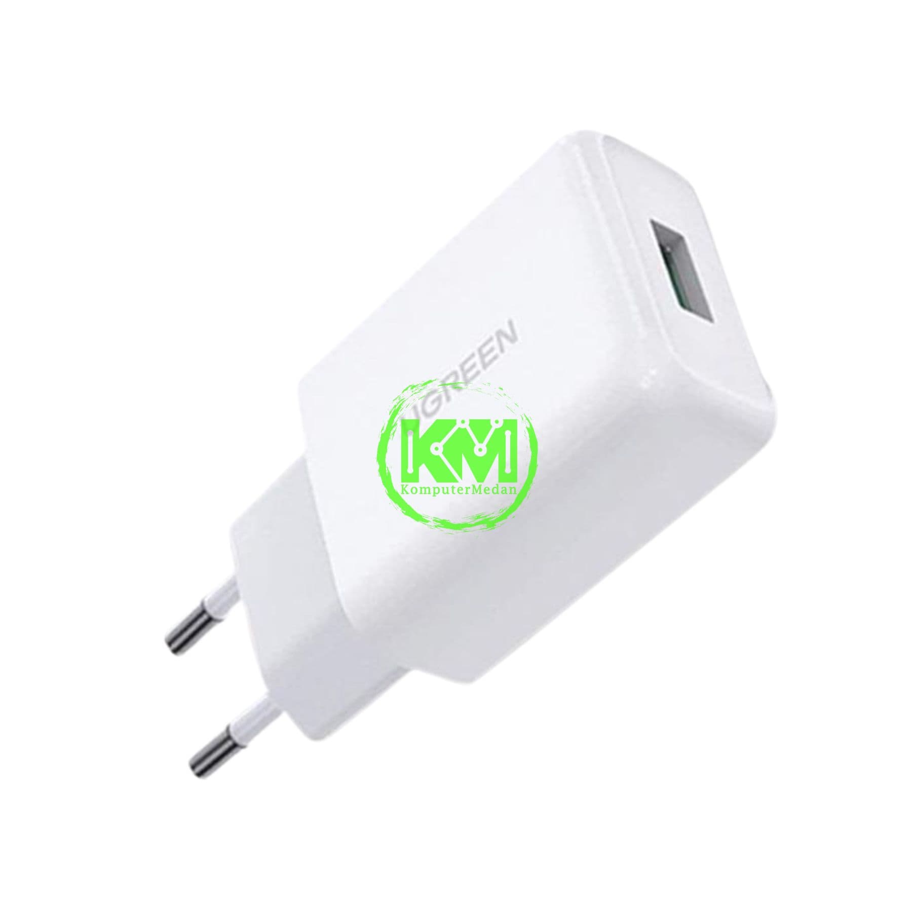 UGREEN WALL CHARGER USB-A 18W QC 3.0 WH - CD122 PN 10133 - Image 2