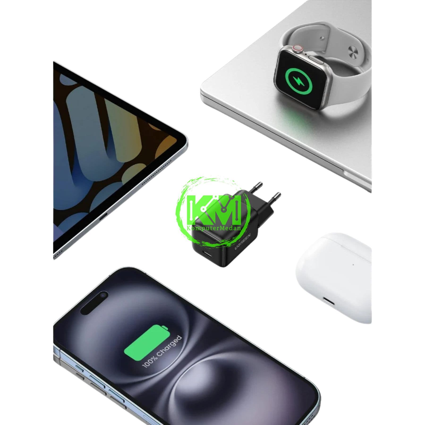 UGREEN N SERIES GAN 30W BLACK / 65007 - Image 4