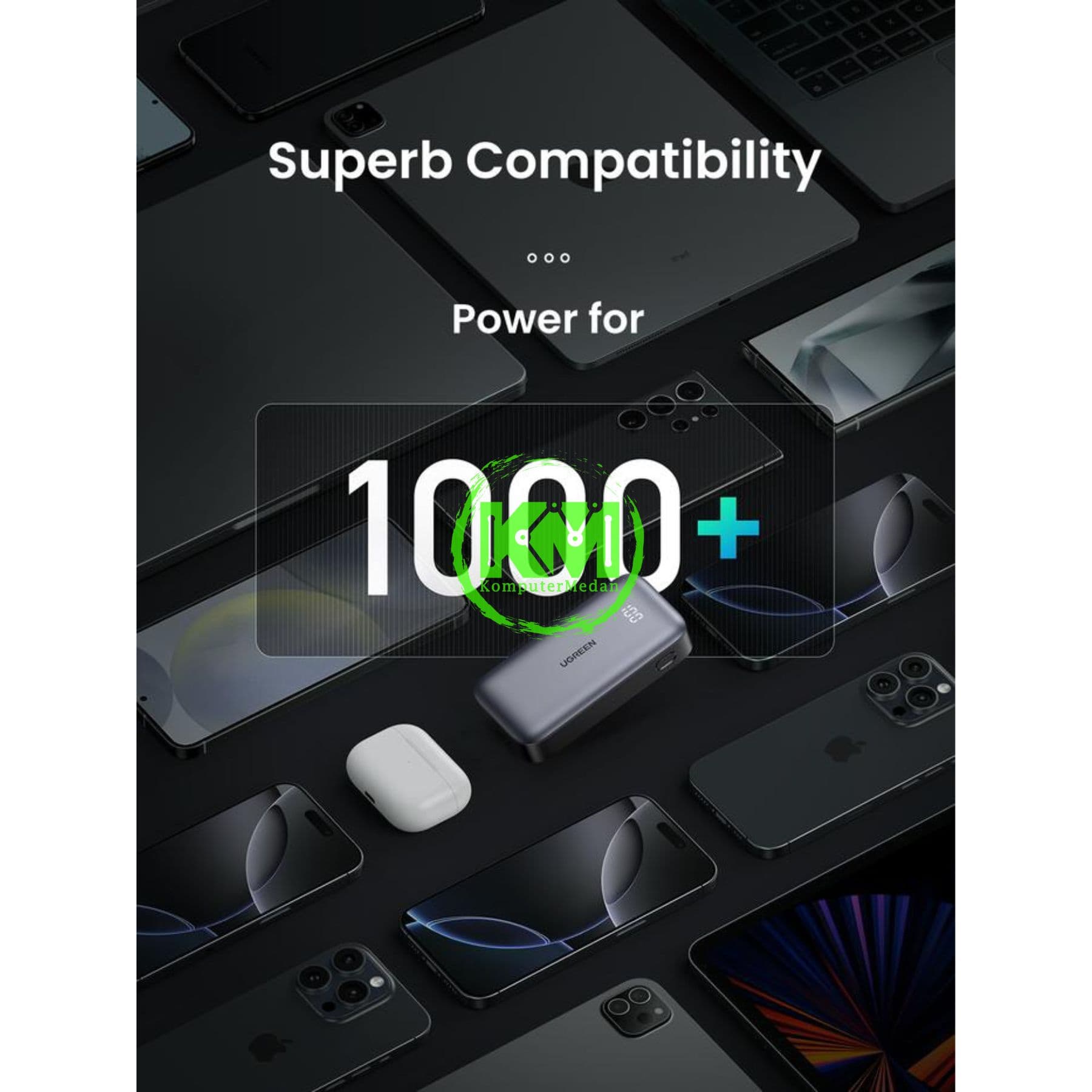UGREEN POWERBANK 30W 10000MAH GRAY / 25185 - Image 3