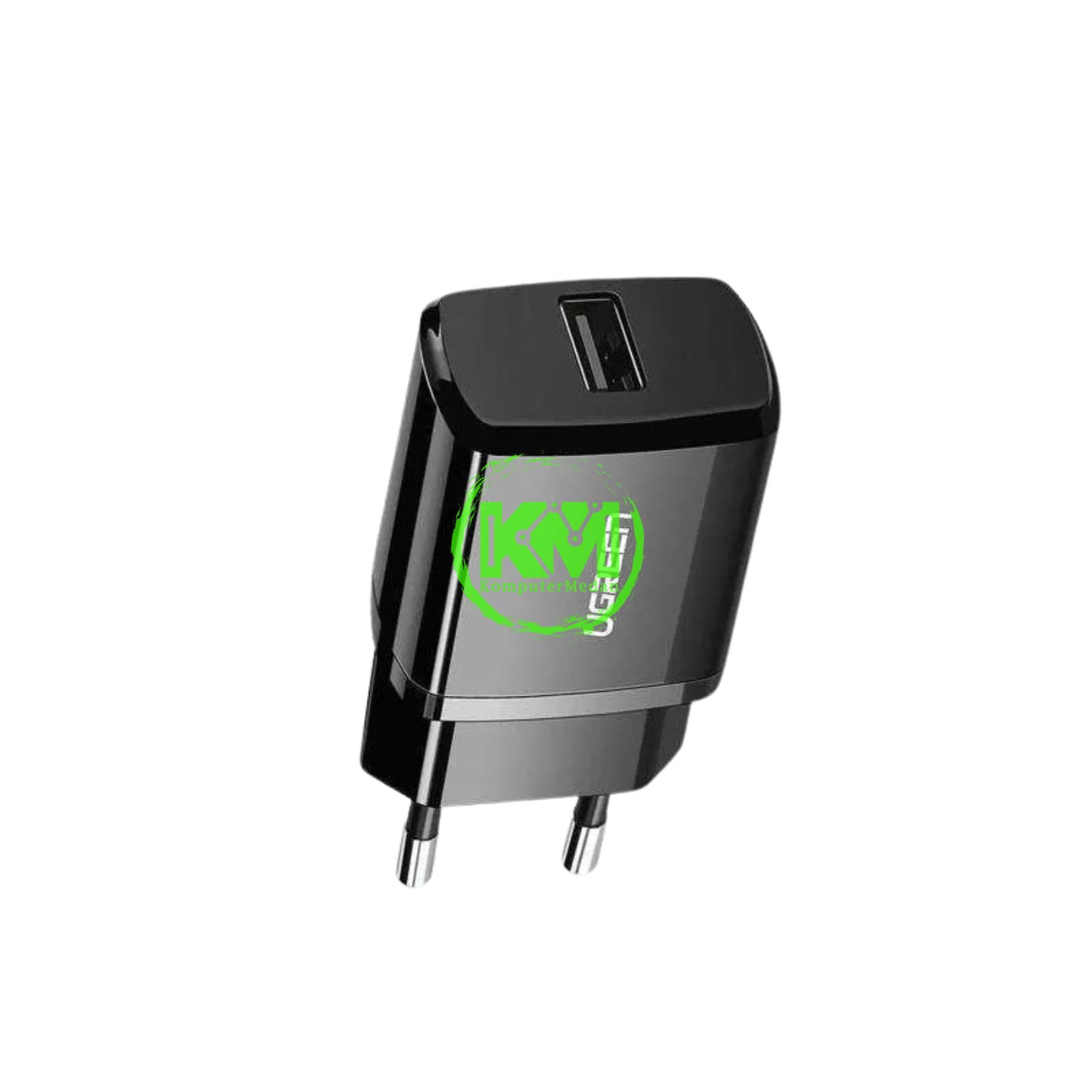 UGREEN WALL CHARGER USB-A 5V/2.1A BLACK - ED011 PN 50459 - Image 2