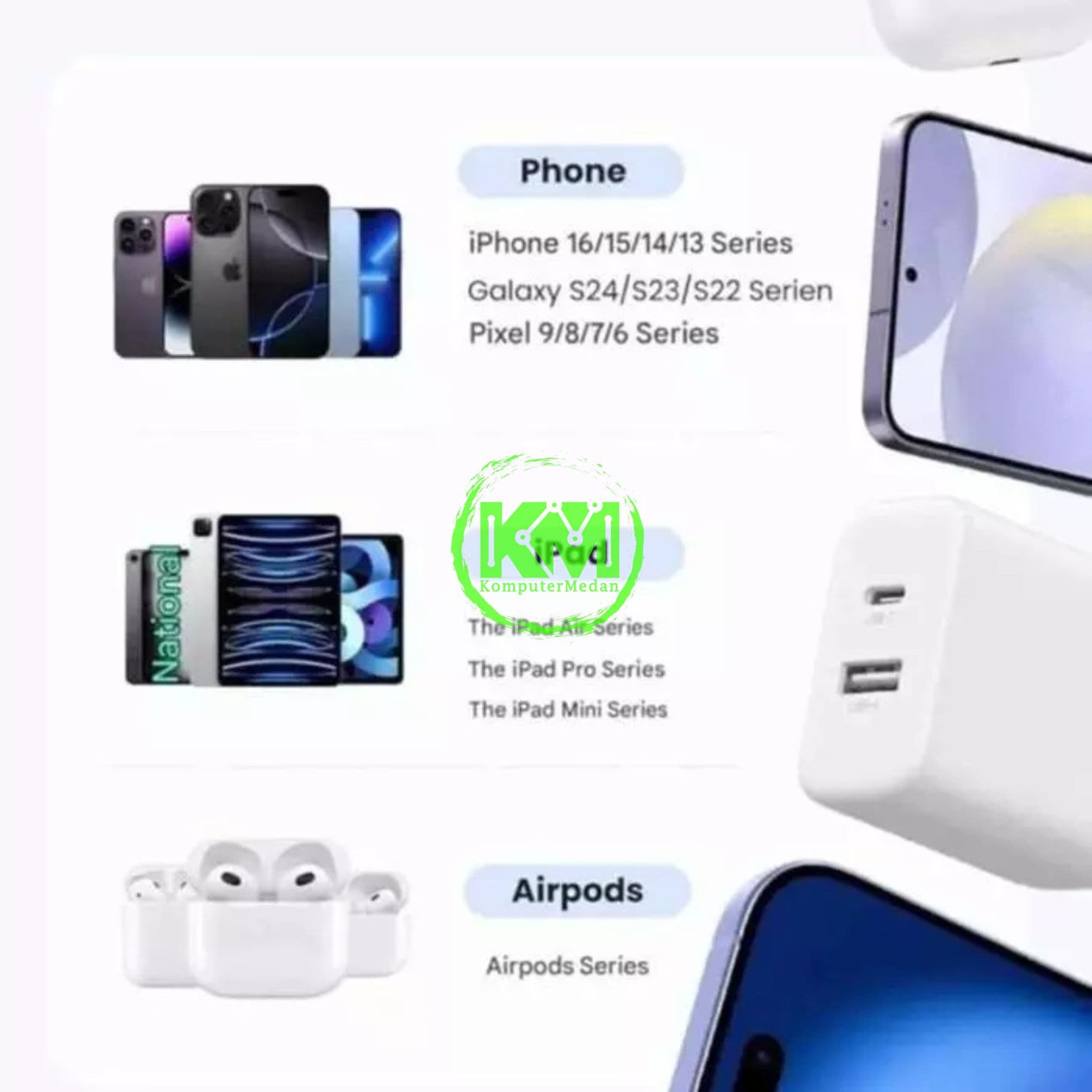 UGREEN N SERIES DUAL PORT GAN 20W WHITE / 65006 - Image 5