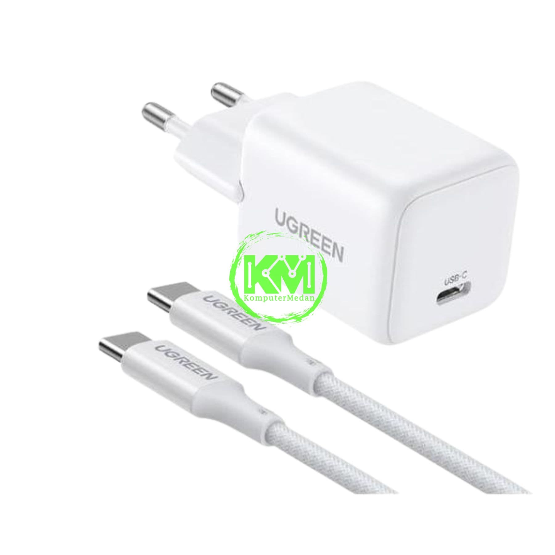 UGREEN N SERIES GAN 30W CHARGER SET WHITE / 65013 - Image 3