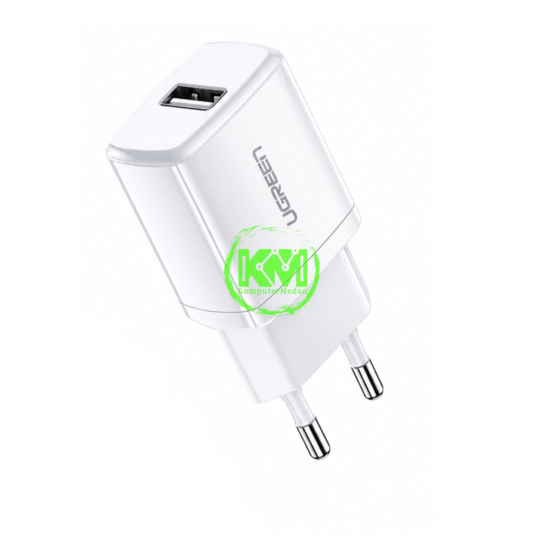 UGREEN WALL CHARGER USB-A 5V/2.1A WHITE - ED011 PN 50460 - Image 2