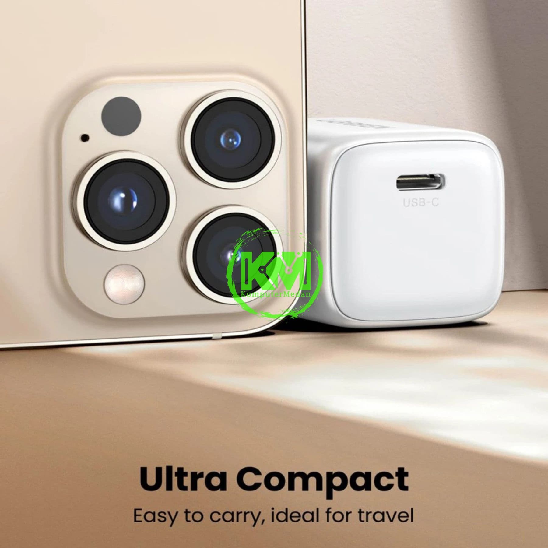 UGREEN N SERIES GAN 20W CHARGER SET WHITE / 65005 - Image 3