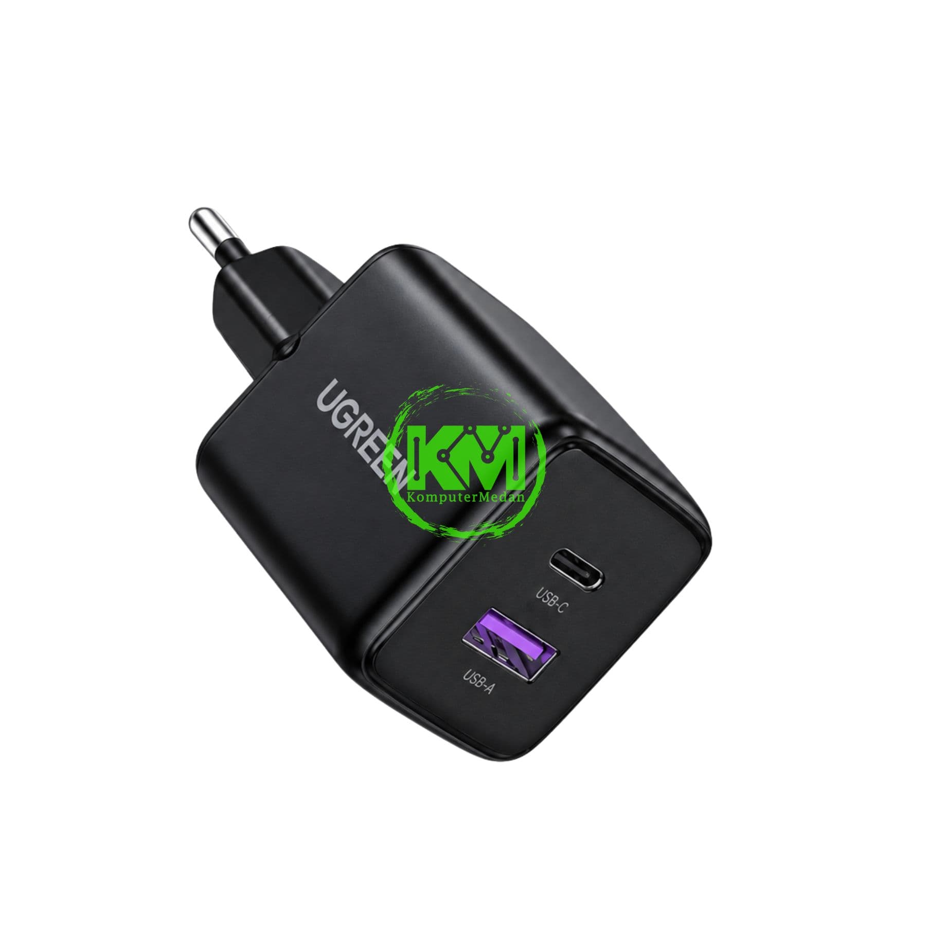 UGREEN N SERIES DUAL PORT GAN 30W BLACK / 65014 - Image 3