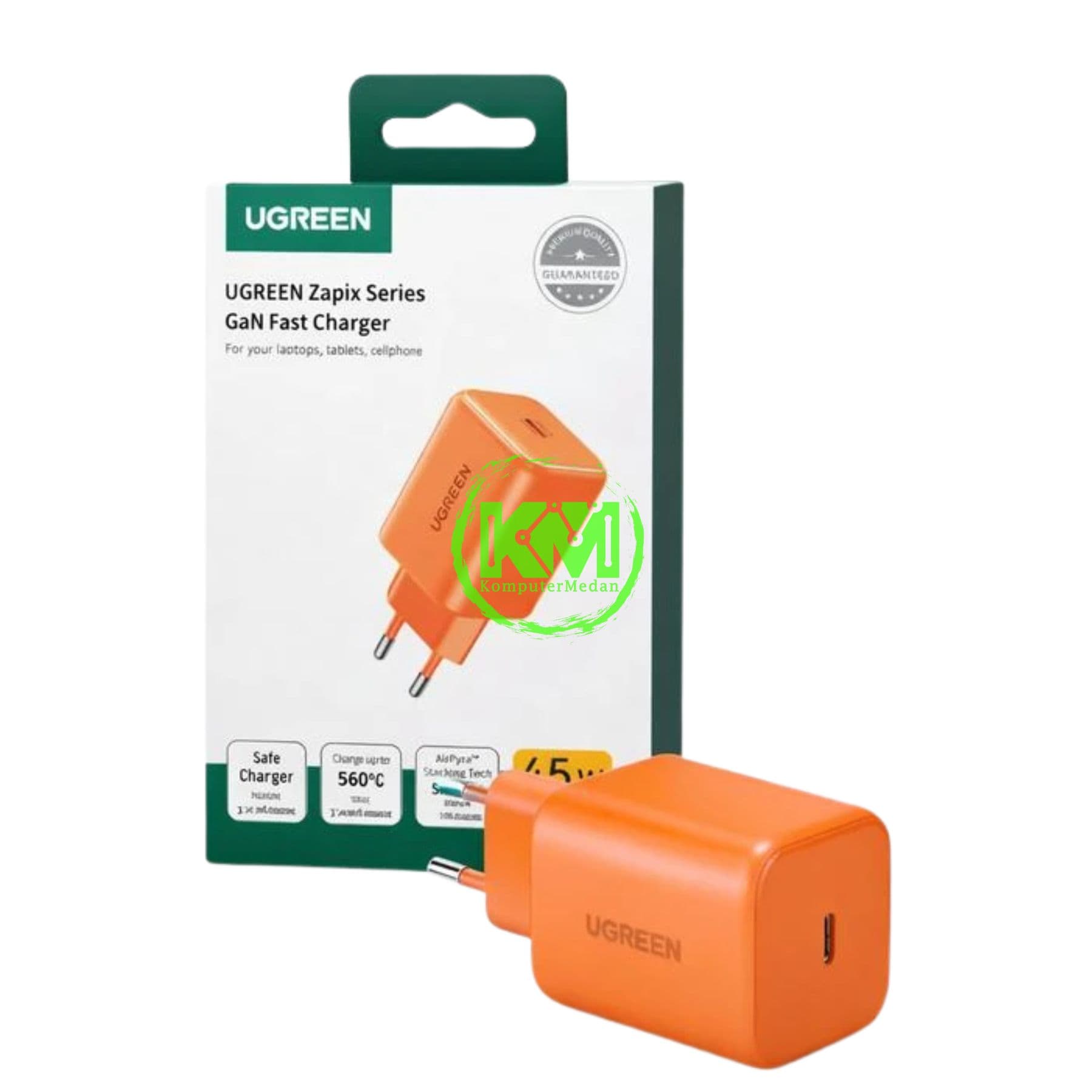 UGREEN N SERIES GAN 45W ORANGE / 95321