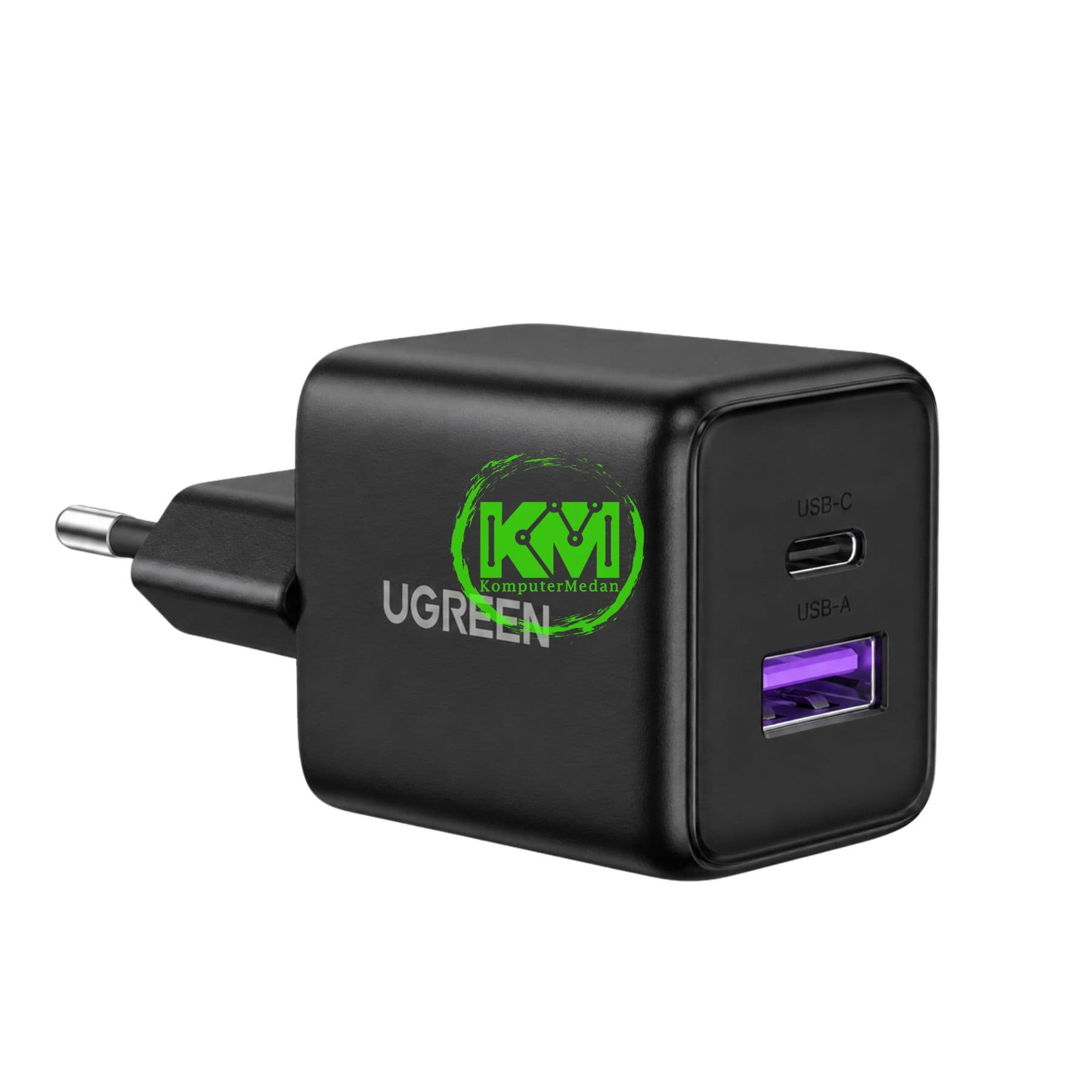 UGREEN N SERIES DUAL PORT GAN 30W BLACK / 65014 - Image 4