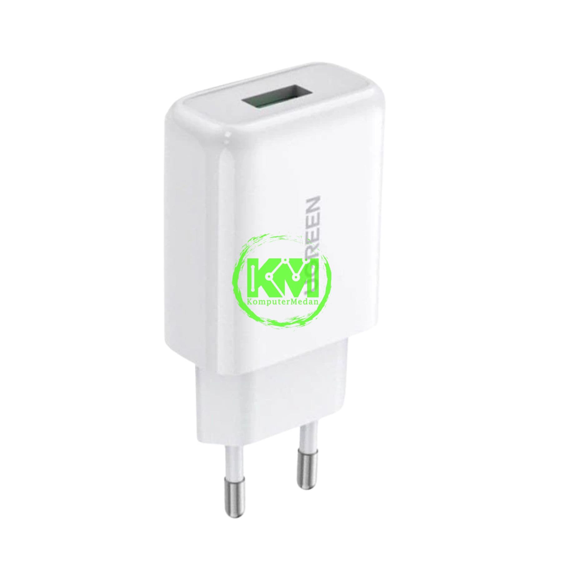 UGREEN WALL CHARGER USB-A 18W QC 3.0 WH - CD122 PN 10133