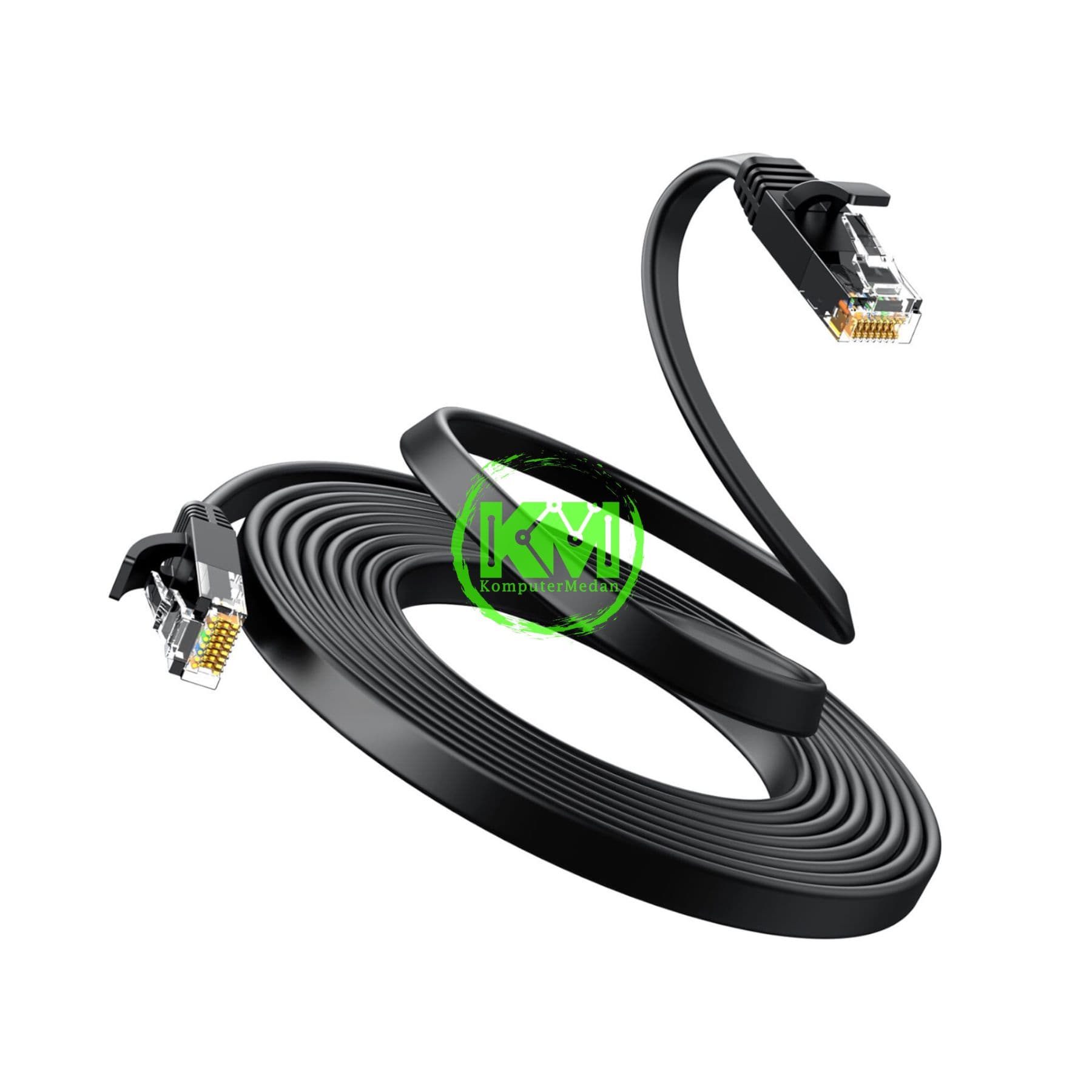 UGREEN CABLE CAT 6 U/UTP ETHERNET 3M BLACK / 50193 - Image 2