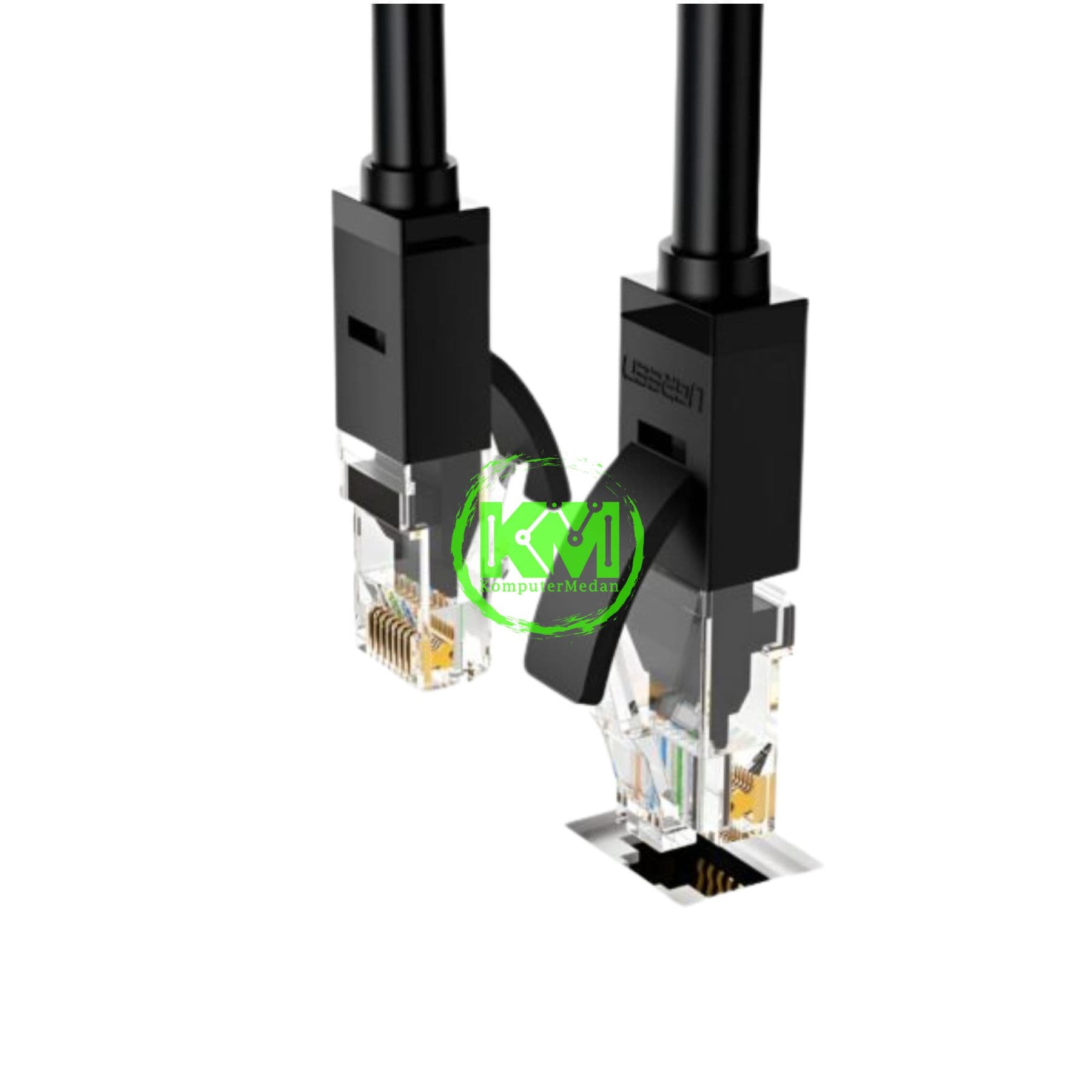 UGREEN CABLE CAT 6 U/UTP LAN 10M BLACK / 20164 - Image 4