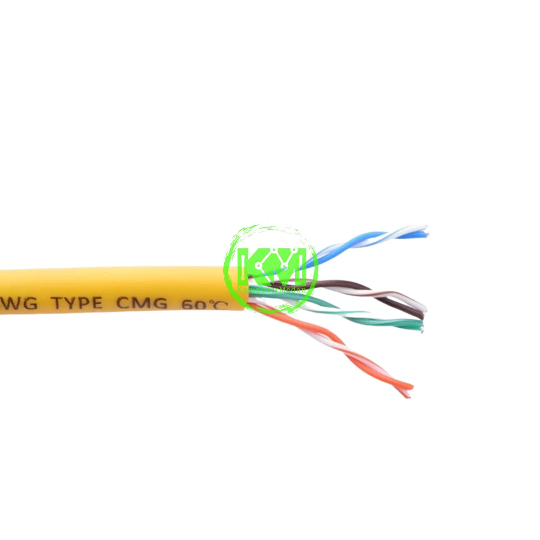 UGREEN CABLE CAT 5E U/UTP 3M YELLOW / 11232 - Image 5
