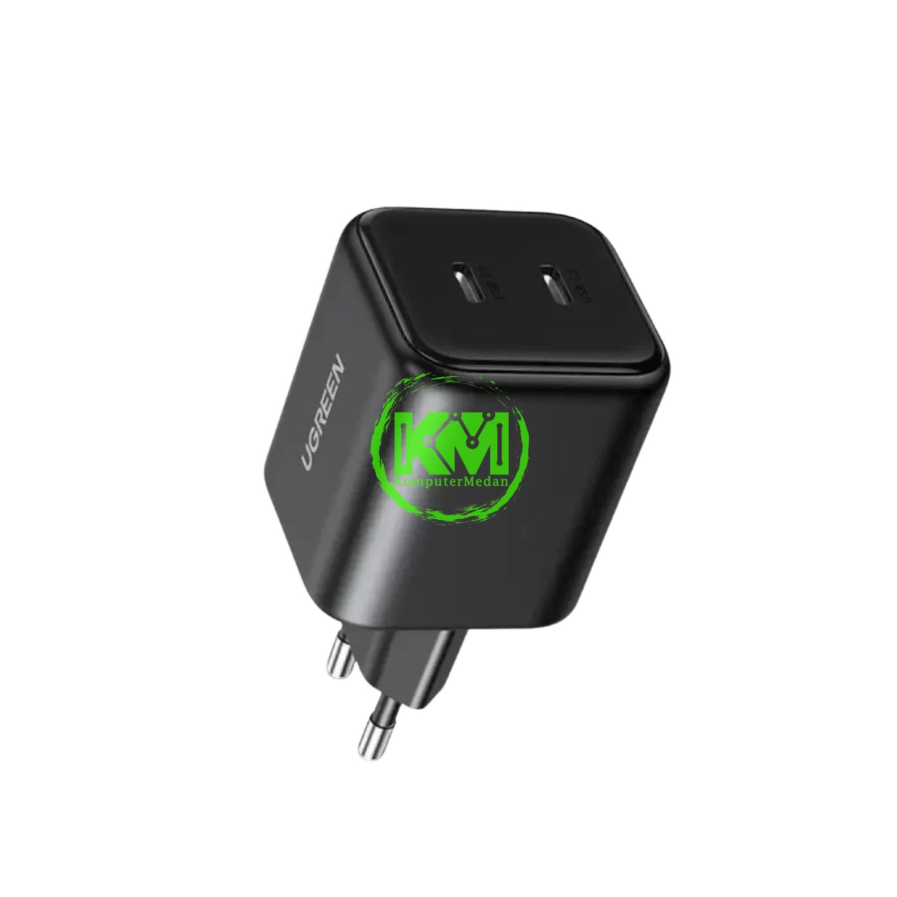 UGREEN N SERIES DUAL PORT GAN 45W BLACK / 65058