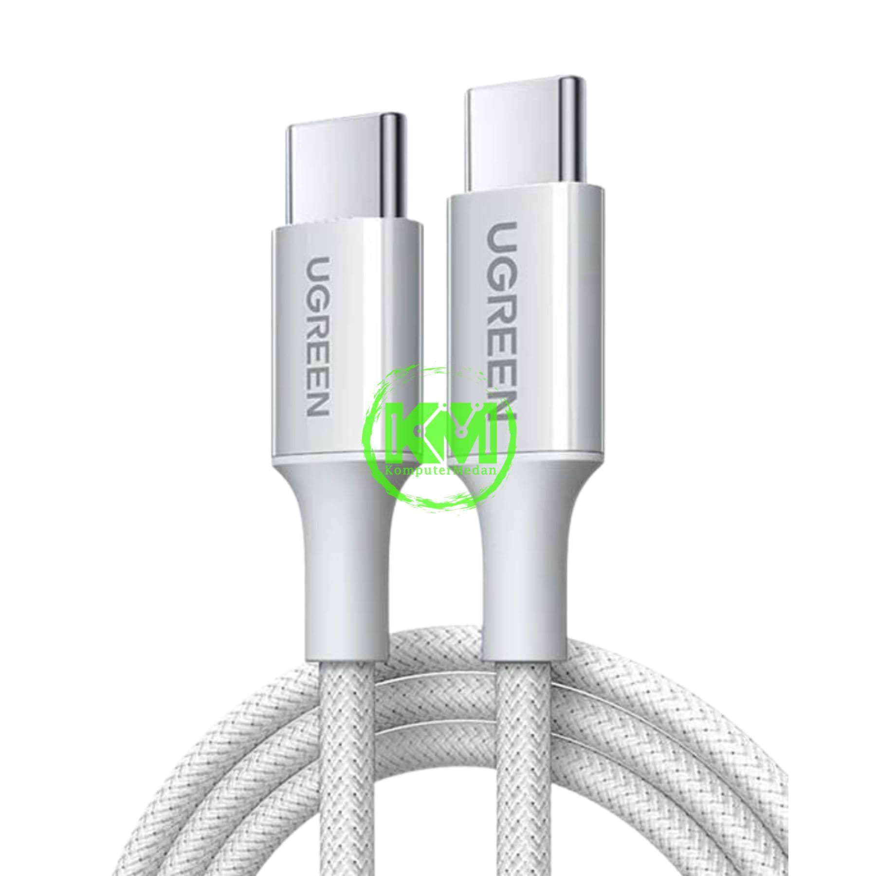 UGREEN CABLE C TO C 100W ABS NYLON 2M TITANIUM / 65256