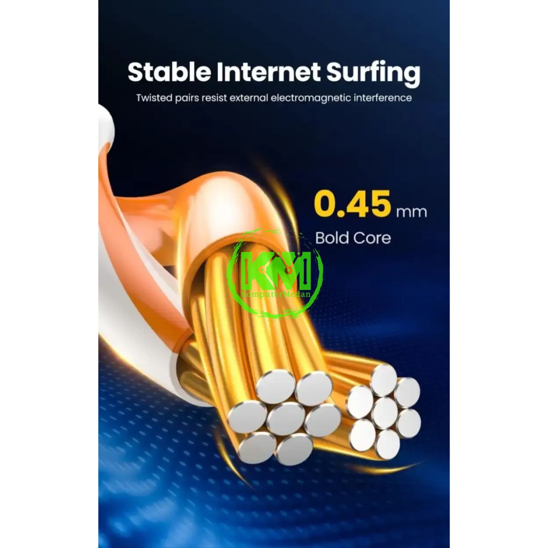 UGREEN CABLE CAT 5E U/UTP LAN 305M DARK GRAY / 60547 - Image 3
