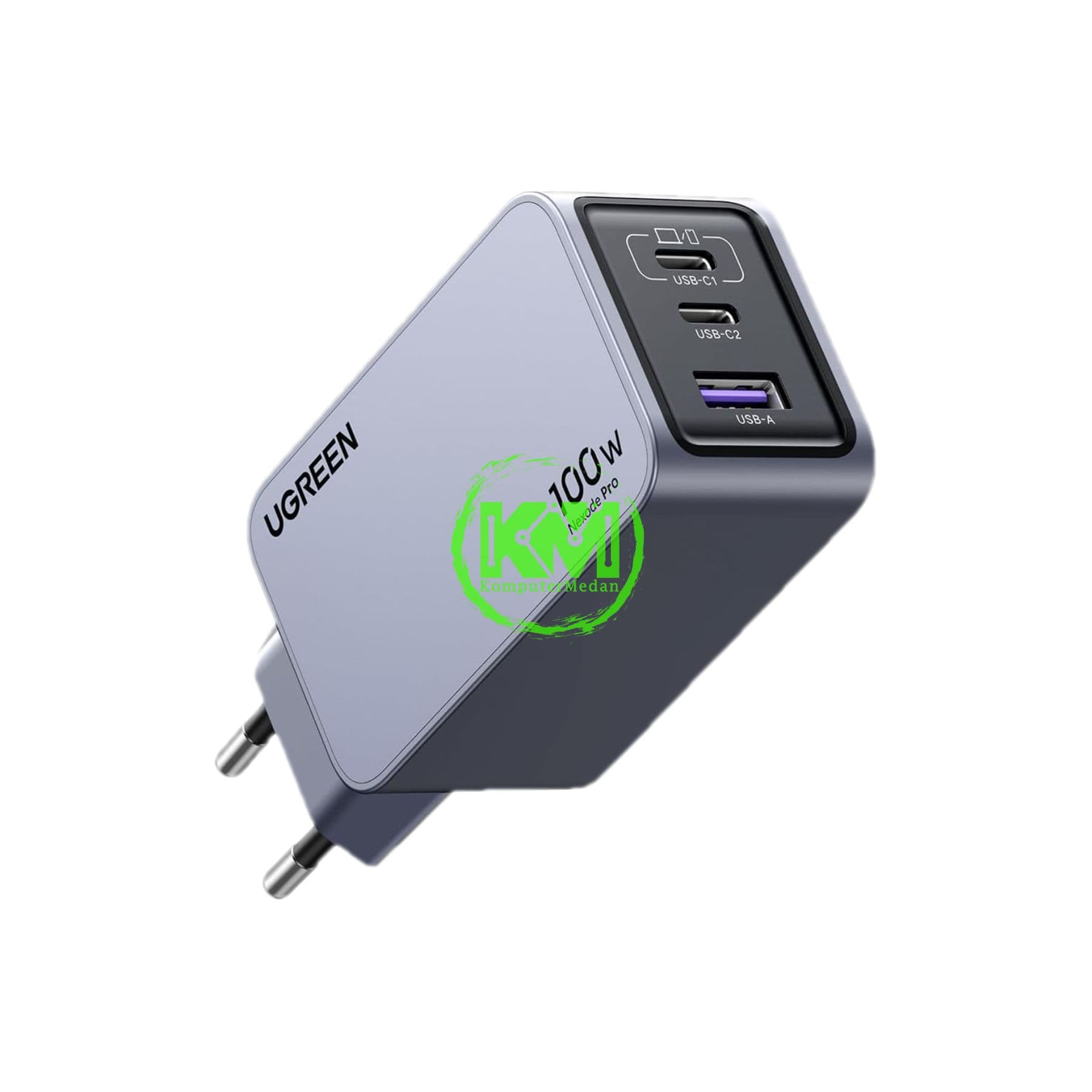 UGREEN NEXODE PRO GAN 100W CHARGER SET GRAY / 25874 - Image 2