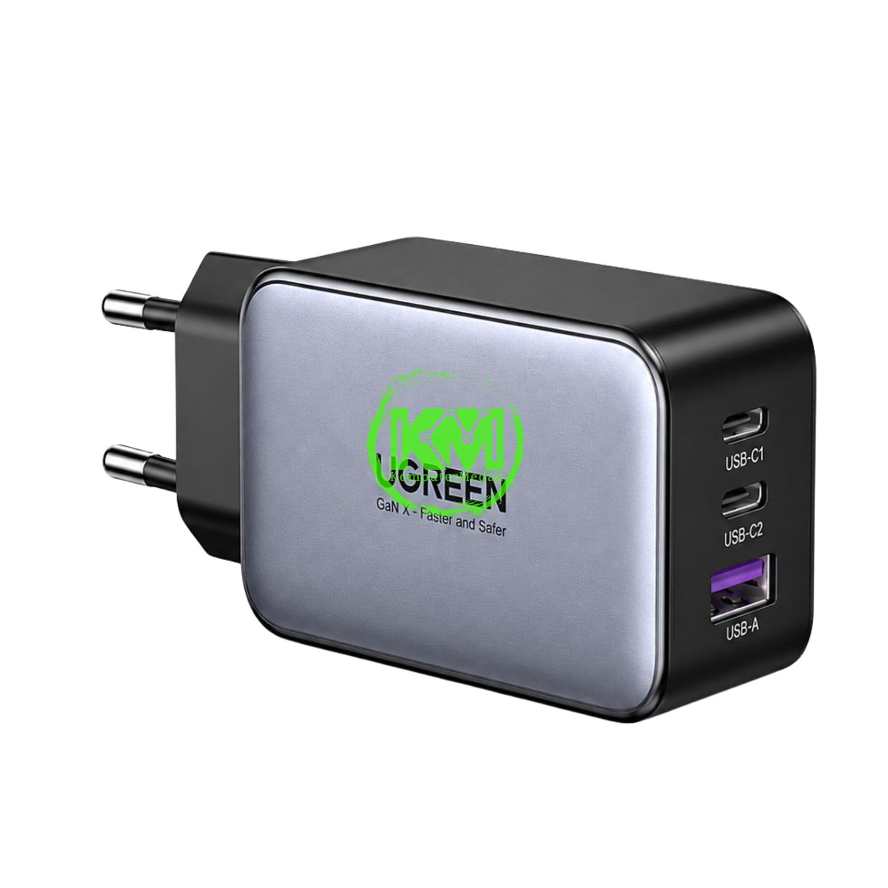 UGREEN NEXODE GAN 65W GRAY / 10335 - Image 3